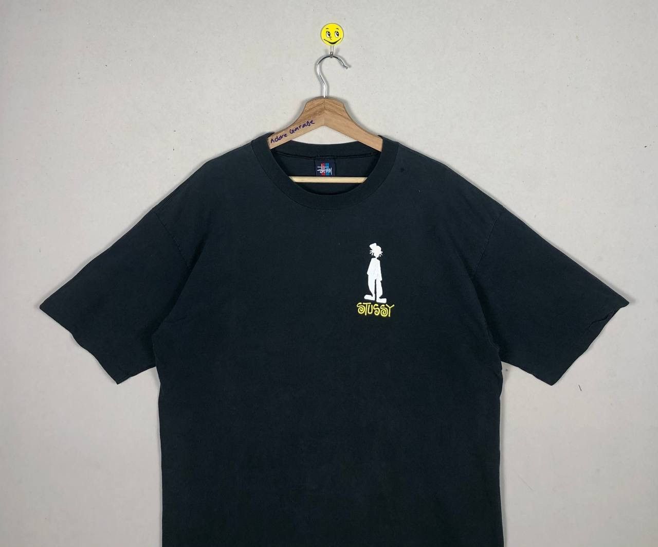 Stussy Pick ! Vintage 90s Stussy Raggamon Tee Shirt Size US L / EU 52-54 / 3 - 4 Thumbnail