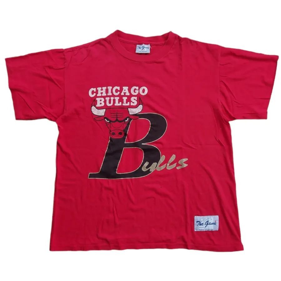 NBA 💥Chicago Bulls Logo T Shirt Size US L / EU 52-54 / 3 - 1 Thumbnail