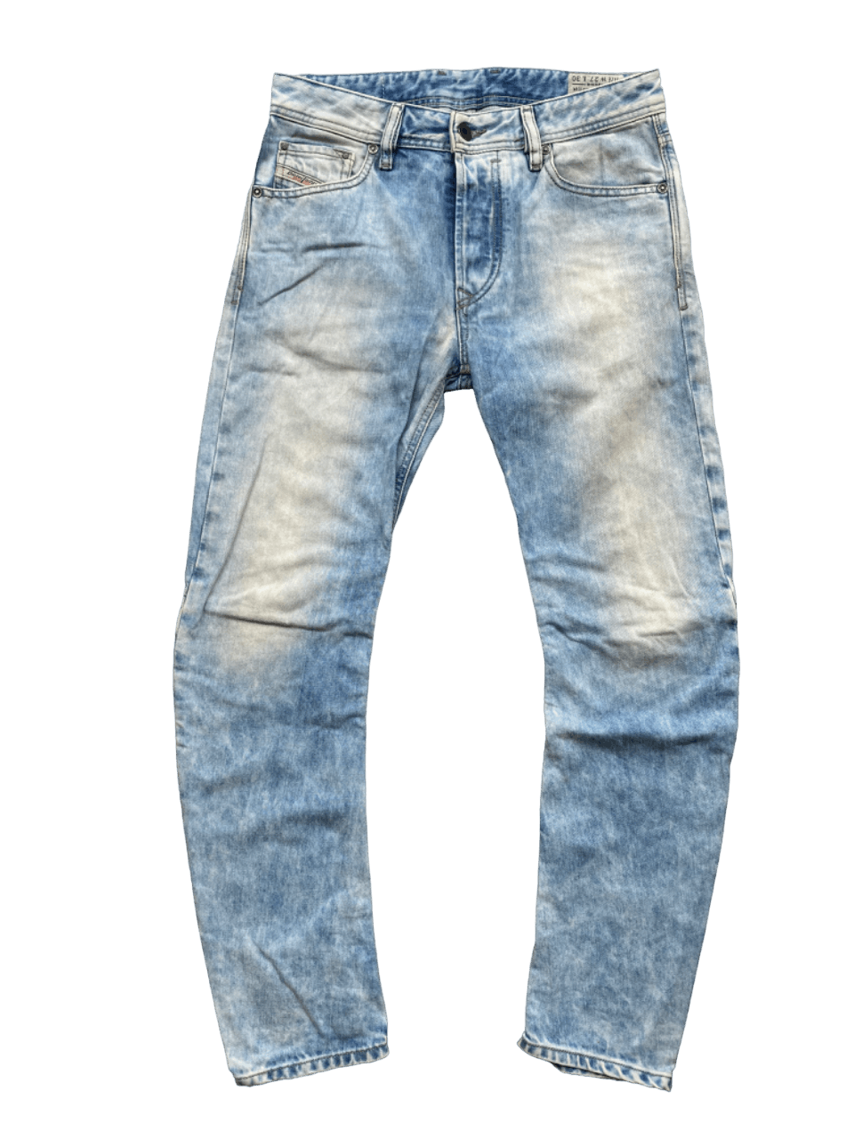 image of Archival Clothing x Diesel Distressed Diesel Denim Acid Wash Curve Leg, Men's (Size 30)