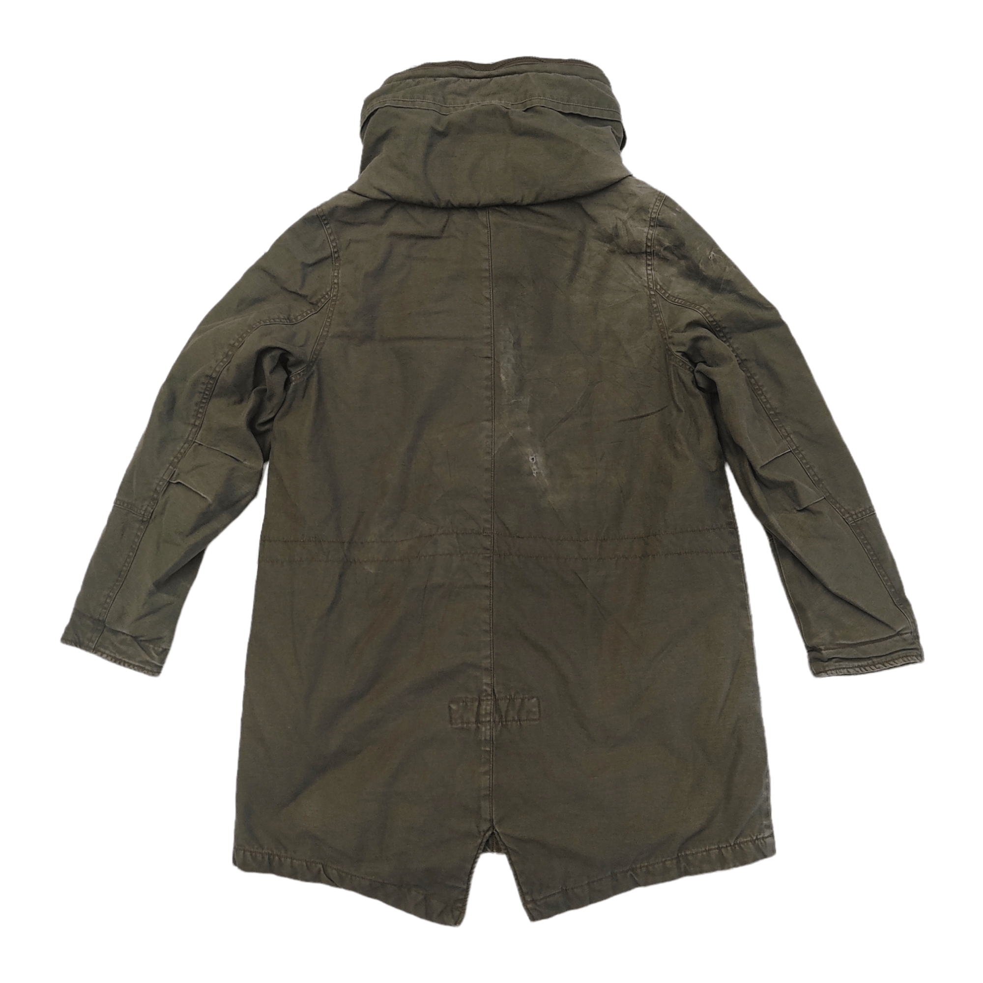 20471120 291295 Homme Bushcraft Military Fishtail Parkas Size US L / EU 52-54 / 3 - 2 Thumbnail