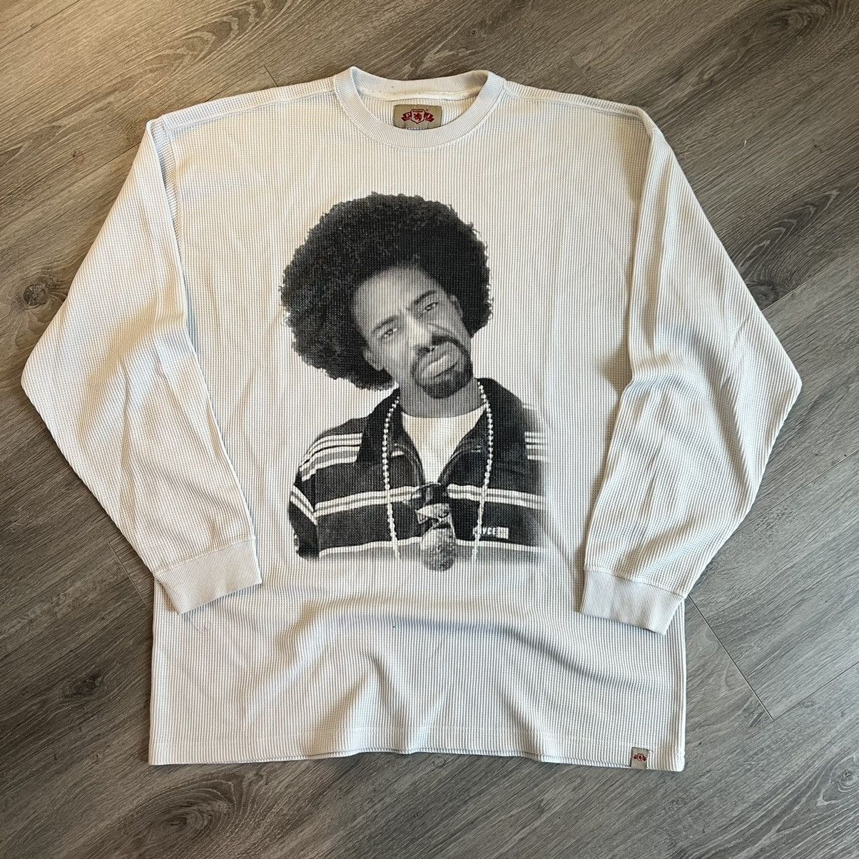 image of Rap Tees x Vintage Mac Dre Big Face Rap Tee in White, Men's (Size XL)