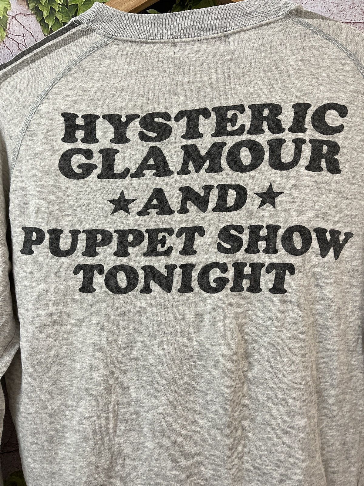 Hysteric Glamour 🔥HOT🇯🇵🔥HYSTERIC GLAMOUR AND PUPPET SHOW TONIGHT VERY RARE Size US S / EU 44-46 / 1 - 11 Thumbnail