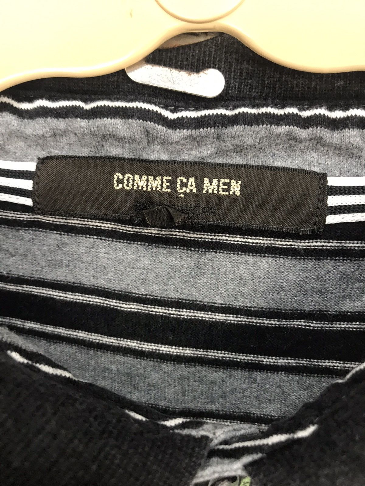 Comme Ca Ism × Japanese Brand Comme ca men stripe polos shirt Size US S / EU 44-46 / 1 - 3 Thumbnail