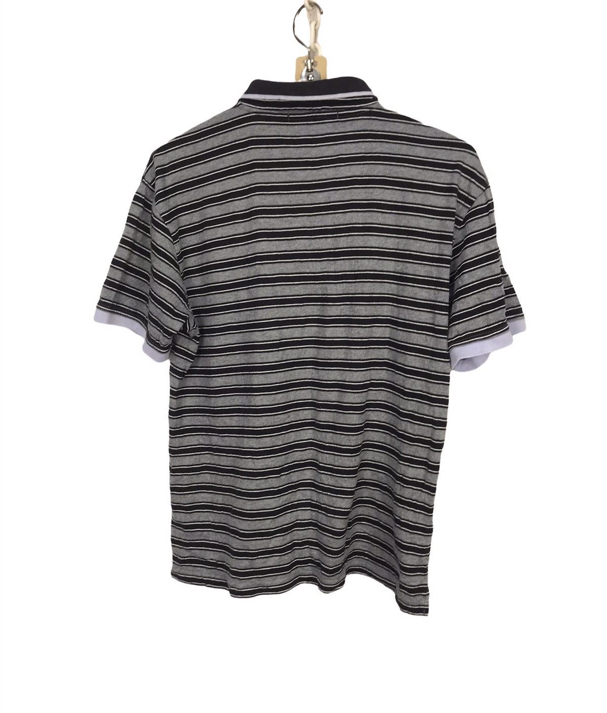 Comme Ca Ism × Japanese Brand Comme ca men stripe polos shirt Size US S / EU 44-46 / 1 - 2 Thumbnail