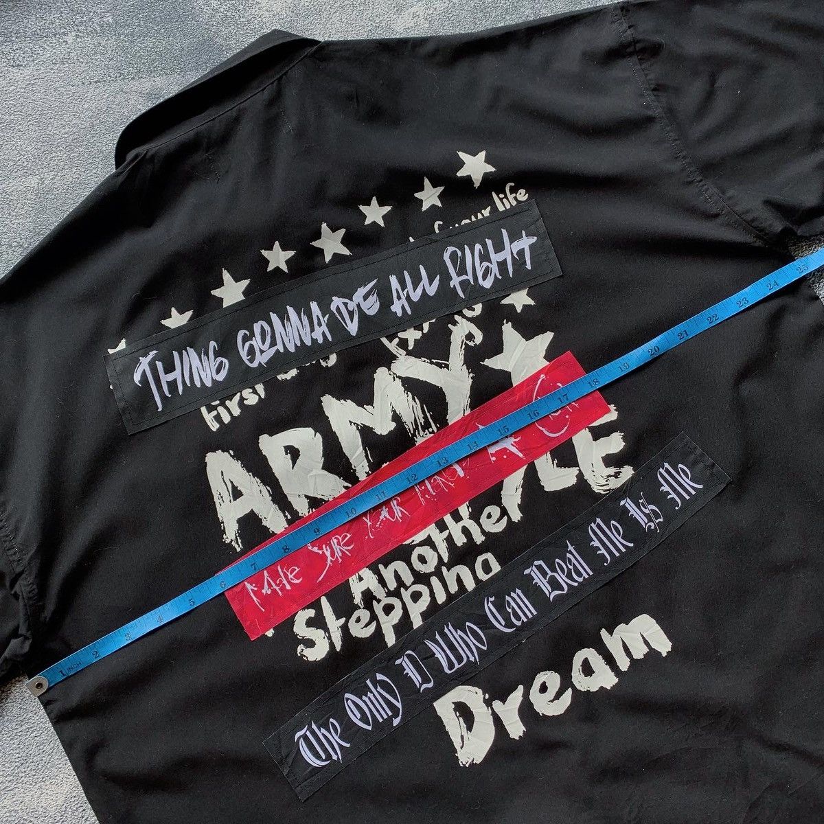 If Six Was Nine × In The Attic × Le Grande Bleu (L.G.B.) 🔥 In The Attic punk poem shirt Size US L / EU 52-54 / 3 - 7 Thumbnail