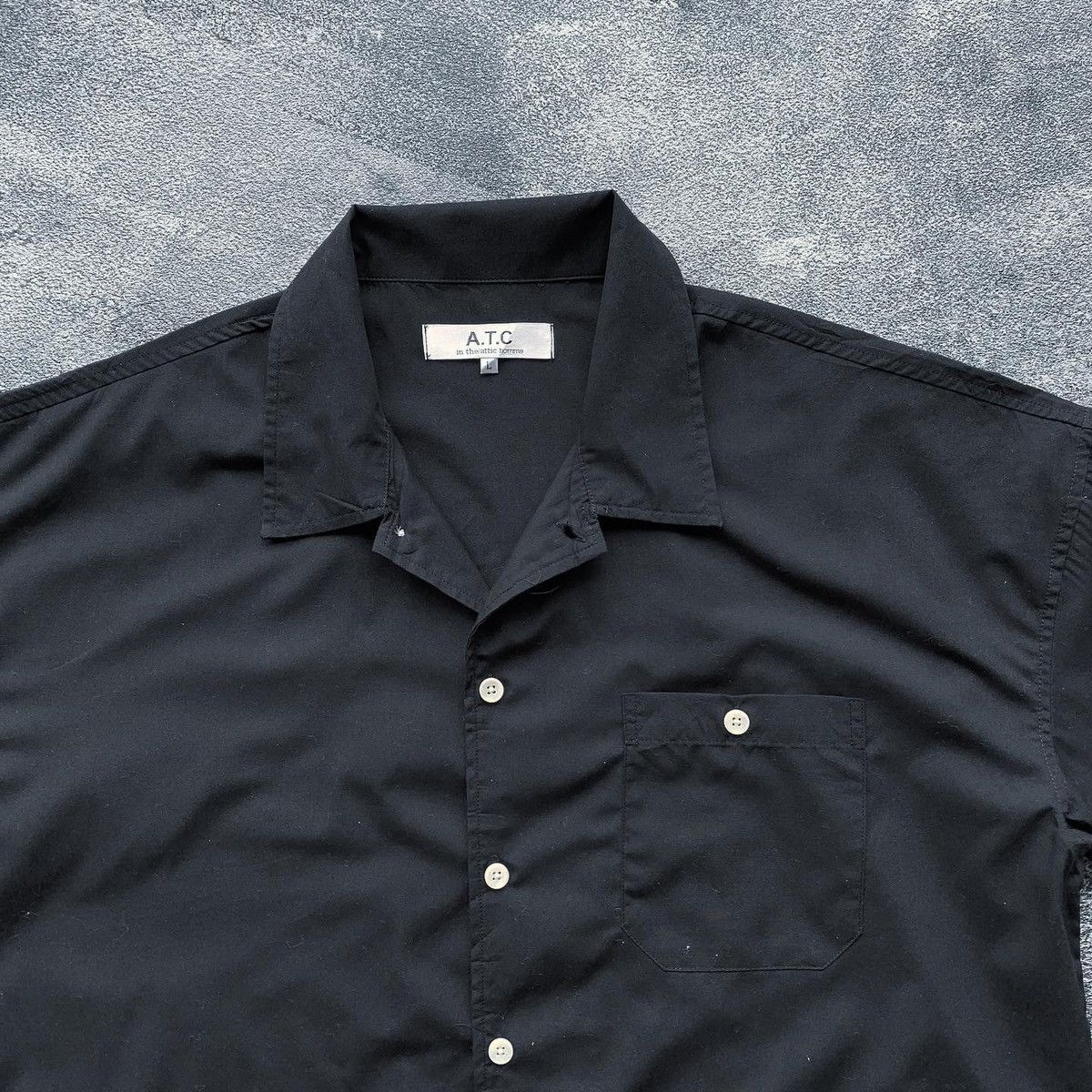 If Six Was Nine × In The Attic × Le Grande Bleu (L.G.B.) 🔥 In The Attic punk poem shirt Size US L / EU 52-54 / 3 - 4 Thumbnail
