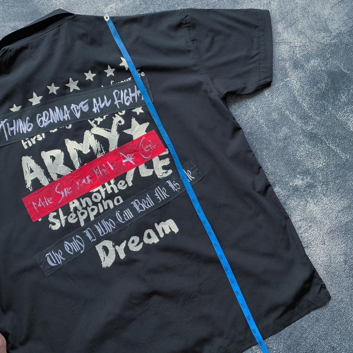 If Six Was Nine × In The Attic × Le Grande Bleu (L.G.B.) 🔥 In The Attic punk poem shirt Size US L / EU 52-54 / 3 - 8 Thumbnail