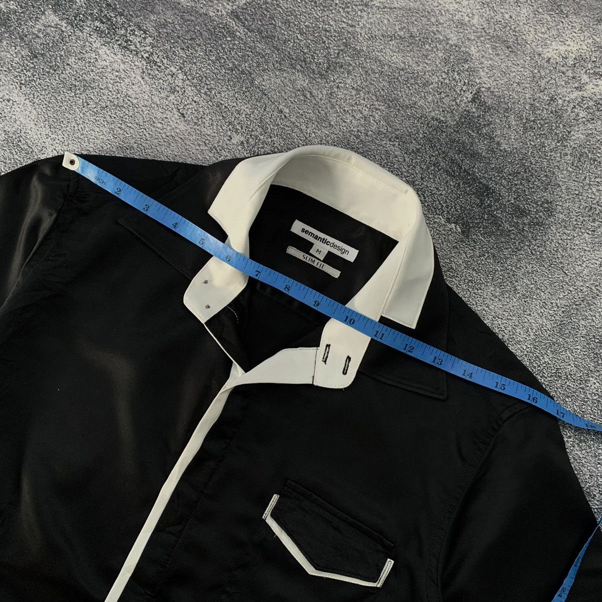 If Six Was Nine × Le Grande Bleu (L.G.B.) × semanticdesign 🔥RARE🔥Semantic Design Bowling Shirt Size US M / EU 48-50 / 2 - 11 Thumbnail