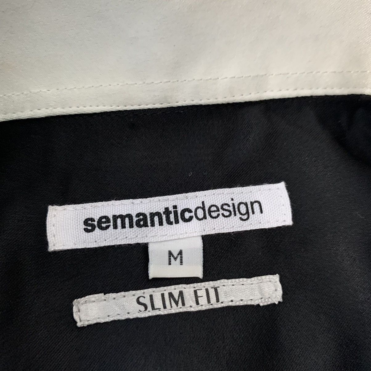 If Six Was Nine × Le Grande Bleu (L.G.B.) × semanticdesign 🔥RARE🔥Semantic Design Bowling Shirt Size US M / EU 48-50 / 2 - 6 Thumbnail