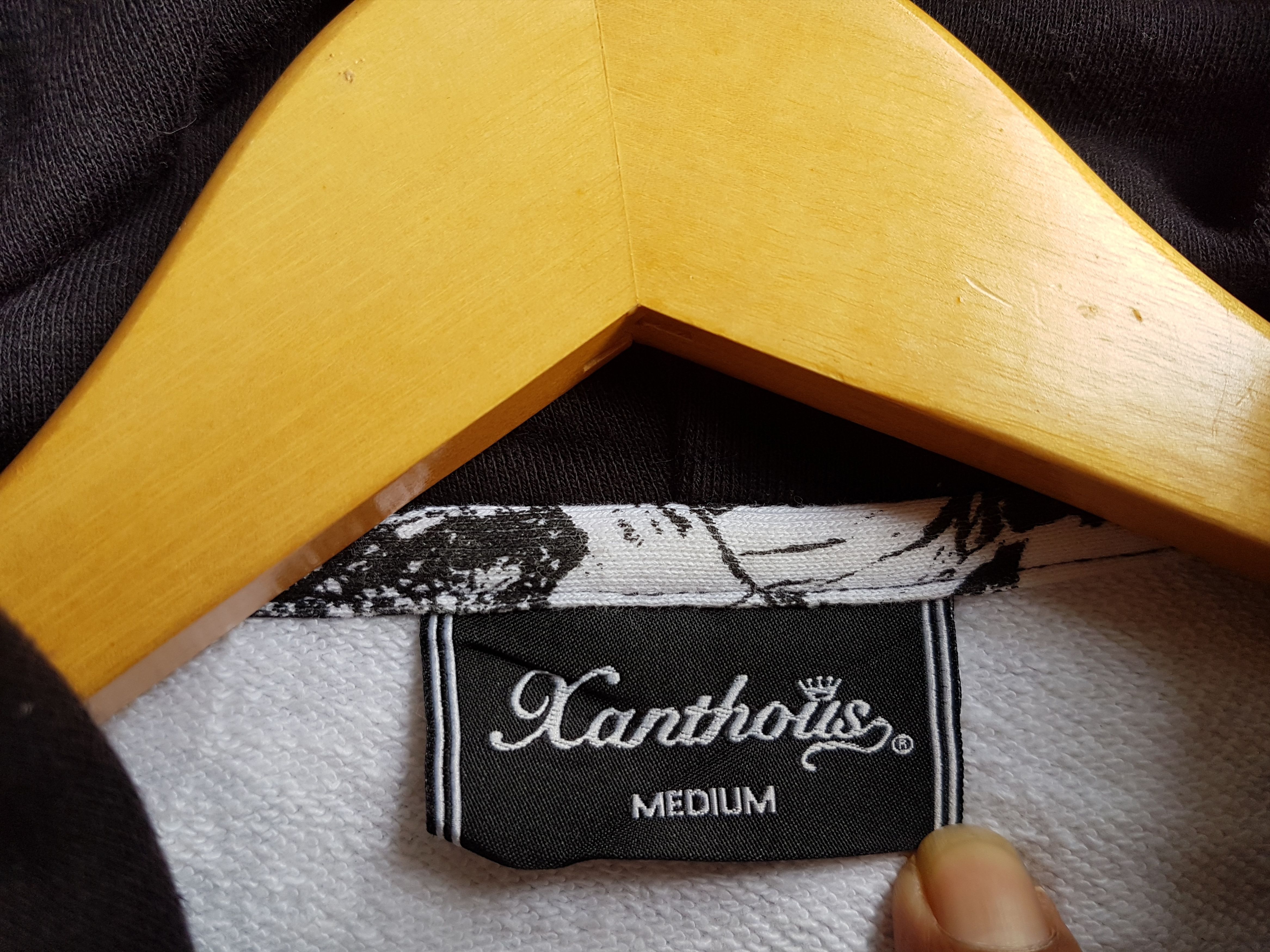 Le Grande Bleu (L.G.B.) Japanese Brand Xanthous Monogram Zip Hoodie Size US M / EU 48-50 / 2 - 6 Thumbnail