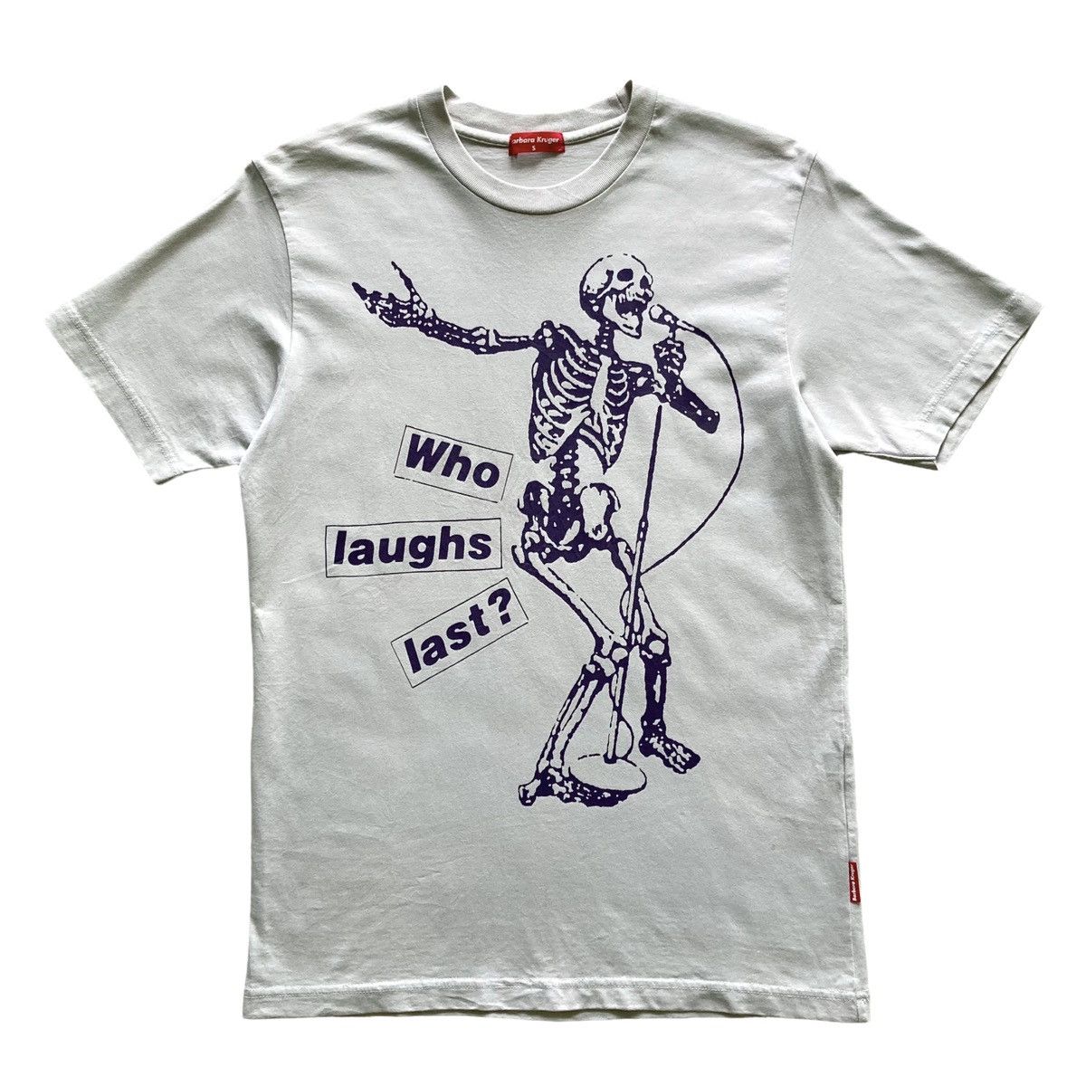 Barbara Kruger Vintage Barbara Kruger Tee Size US S / EU 44-46 / 1 - 1 Thumbnail
