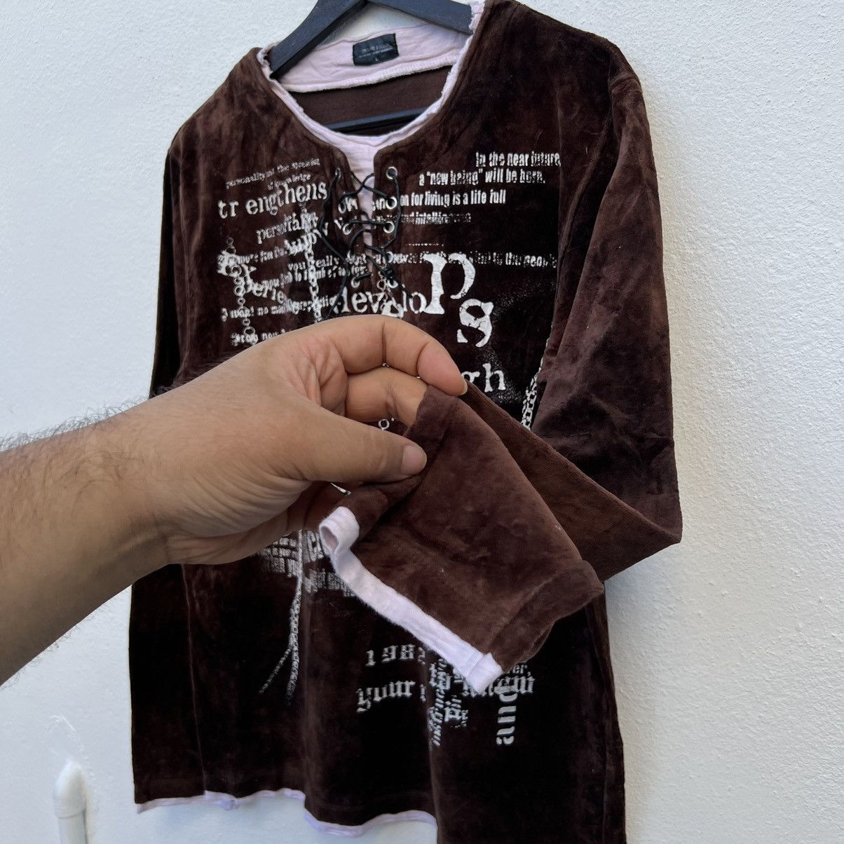 Japanese Brand PUNK STYLE DESIGN BIG LOGO LONG SLEEVE Size US L / EU 52-54 / 3 - 8 Thumbnail