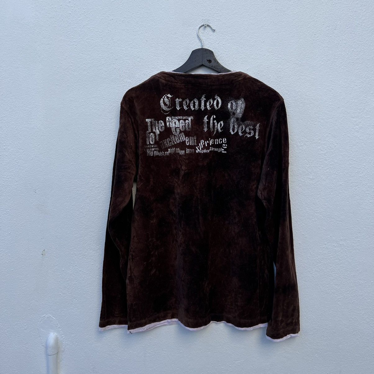 Japanese Brand PUNK STYLE DESIGN BIG LOGO LONG SLEEVE Size US L / EU 52-54 / 3 - 9 Thumbnail
