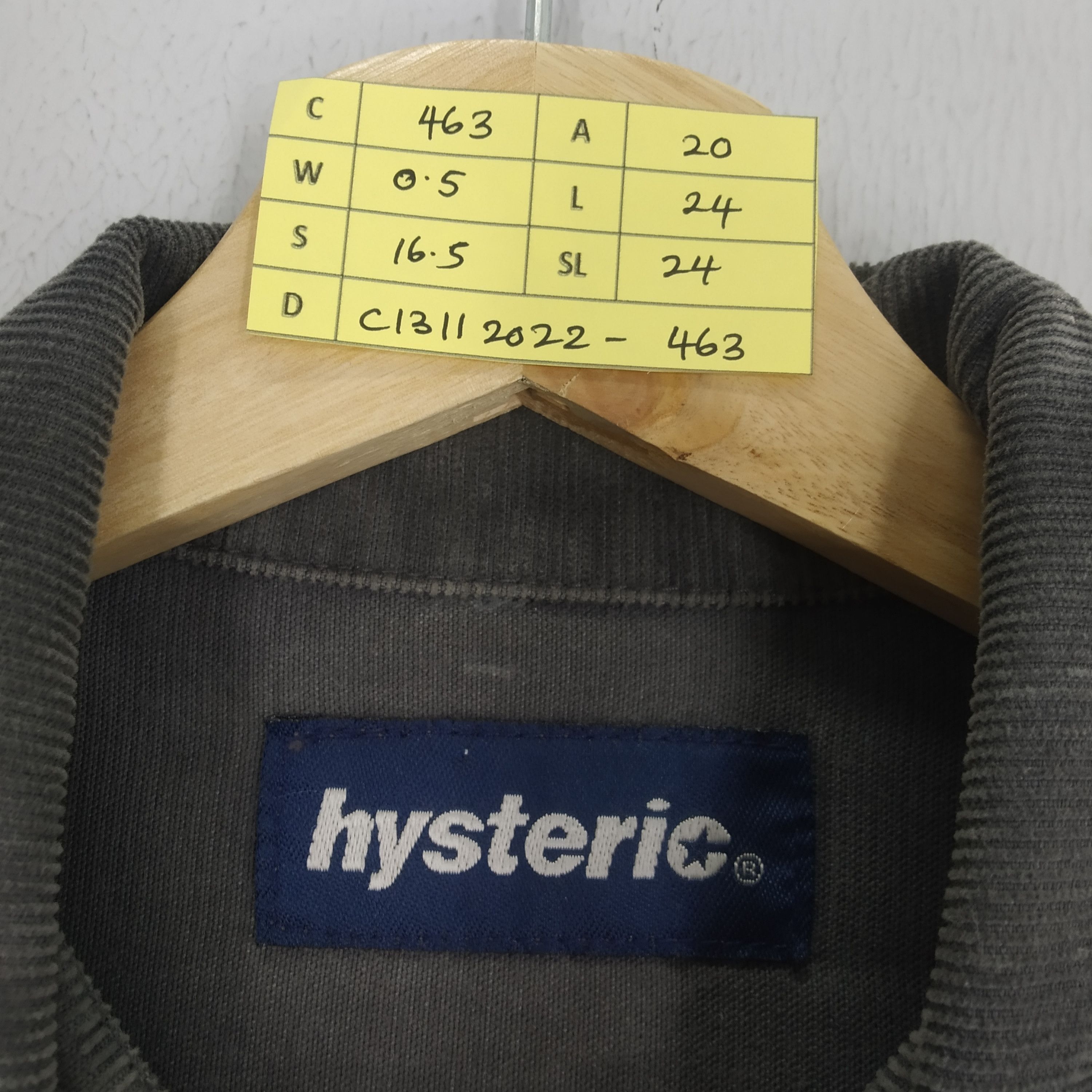 Hysteric Glamour Vintage Hysteric Glamour Japan Rollers Coudroy Jacket Size US S / EU 44-46 / 1 - 17 Thumbnail