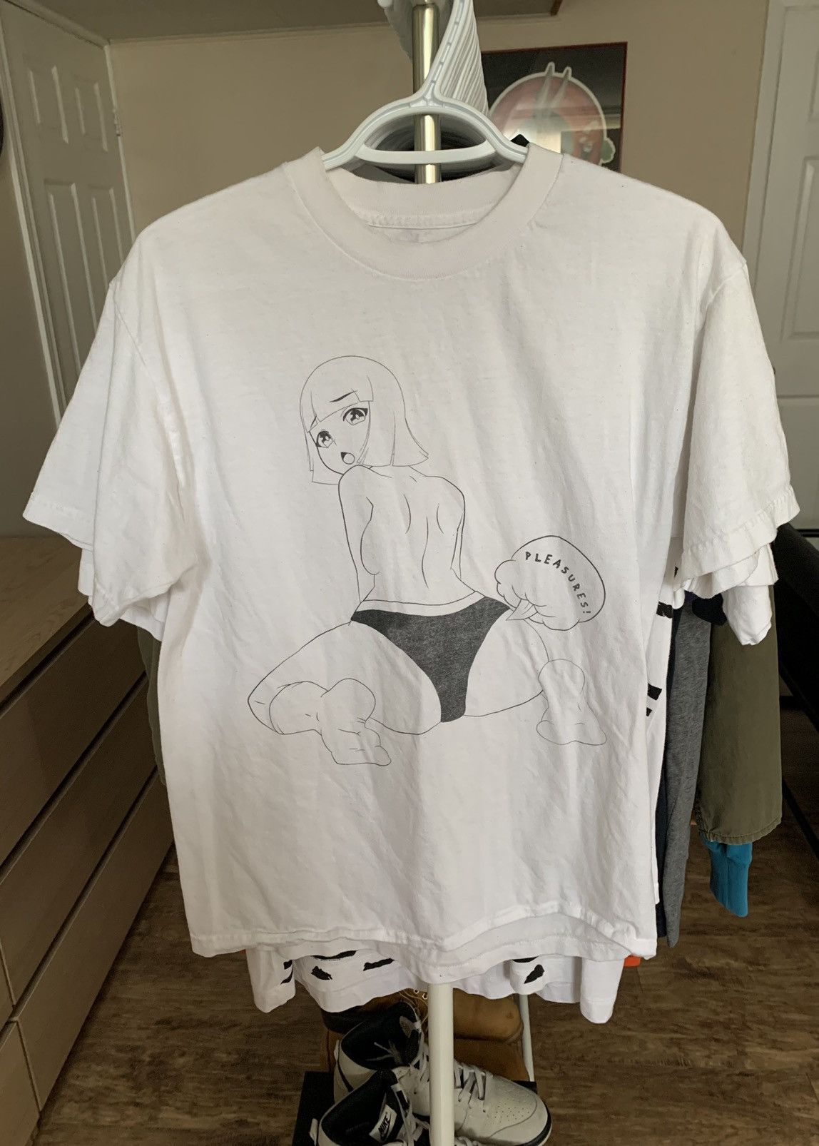 Poof Naked Anime Girl T-Shirt