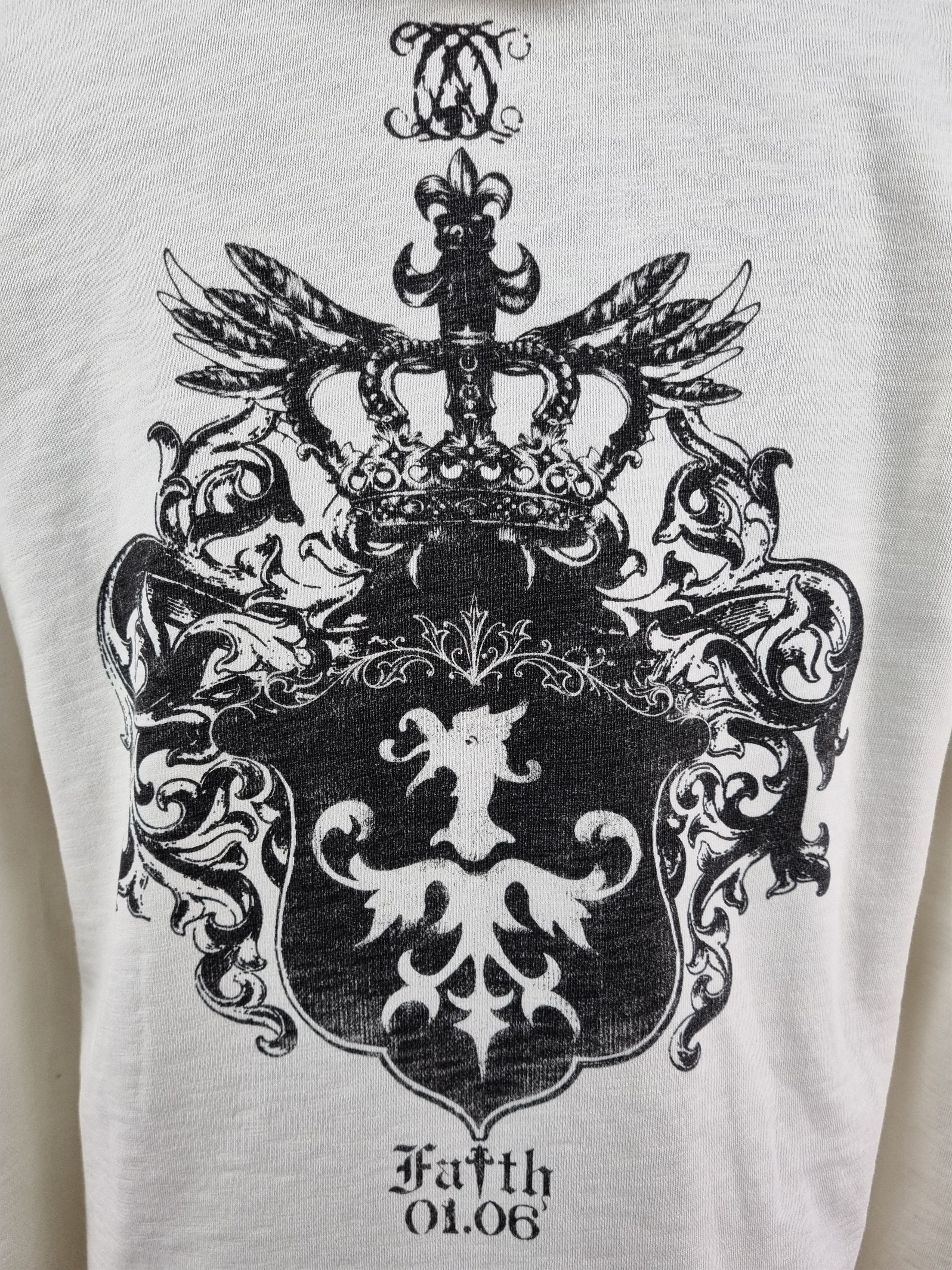 Faith Connexion Rare FAITH CONNEXION Zip up Hoodie Chrome Hearts Style Size US L / EU 52-54 / 3 - 11 Thumbnail