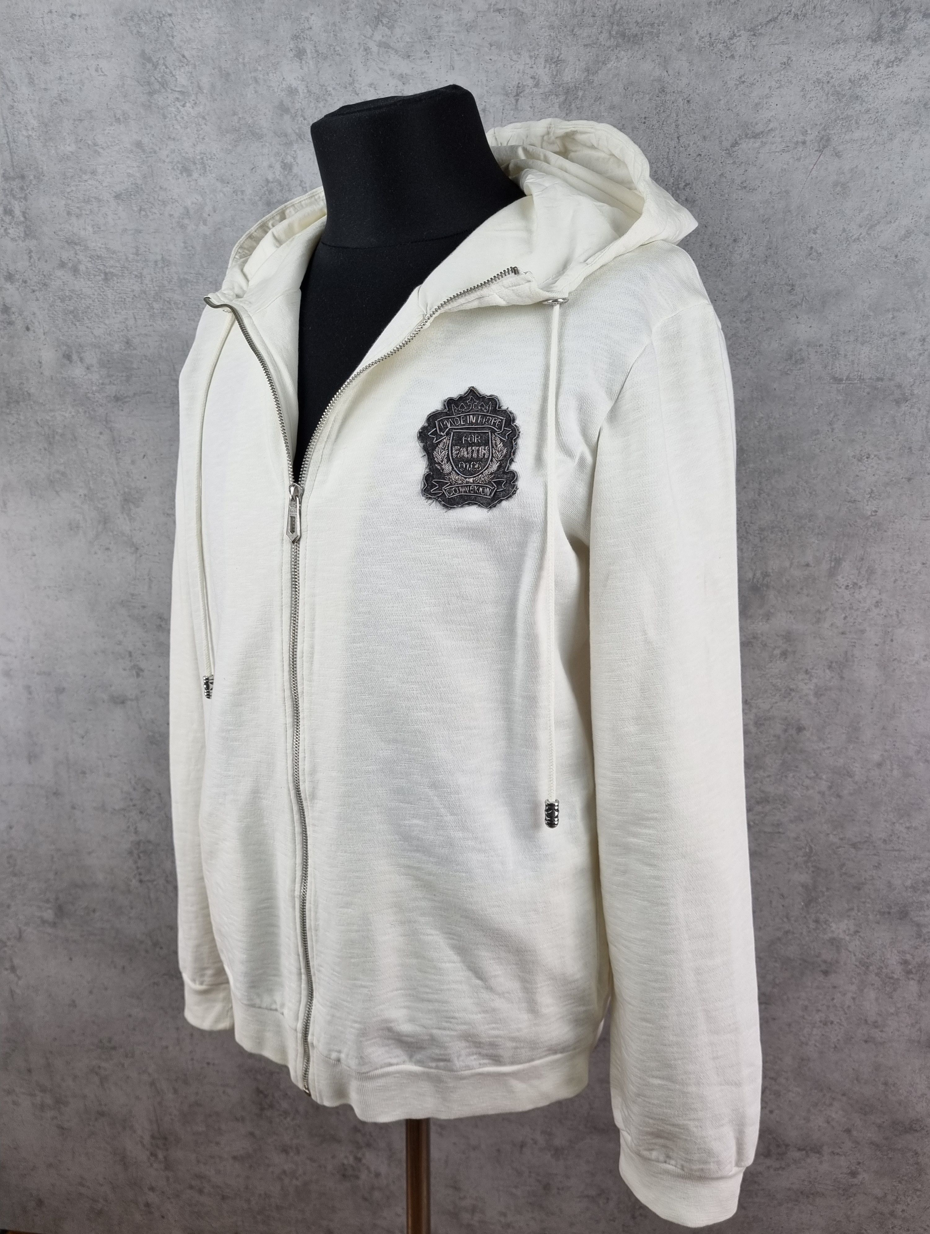 Faith Connexion Rare FAITH CONNEXION Zip up Hoodie Chrome Hearts Style Size US L / EU 52-54 / 3 - 3 Thumbnail
