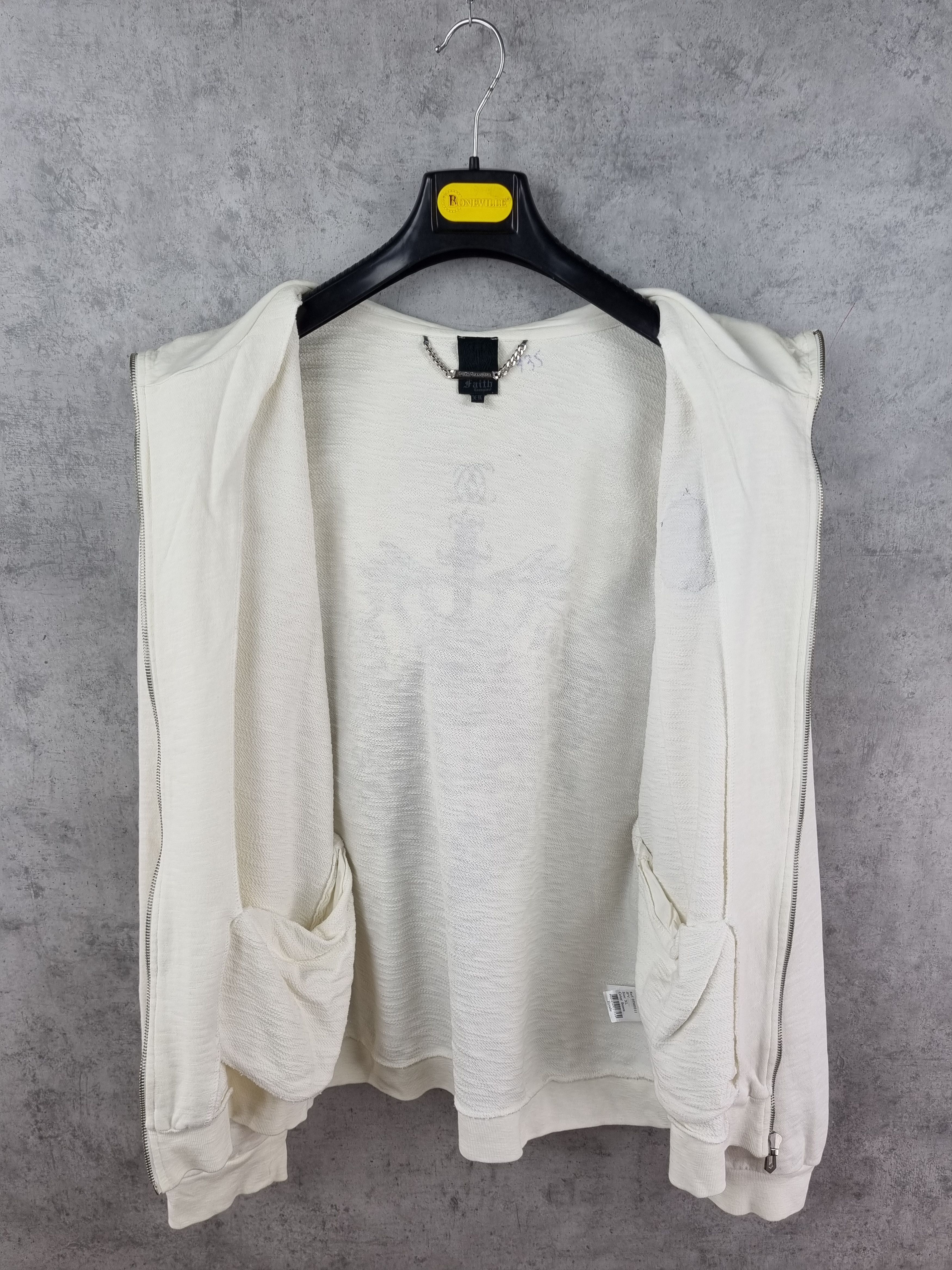 Faith Connexion Rare FAITH CONNEXION Zip up Hoodie Chrome Hearts Style Size US L / EU 52-54 / 3 - 5 Thumbnail