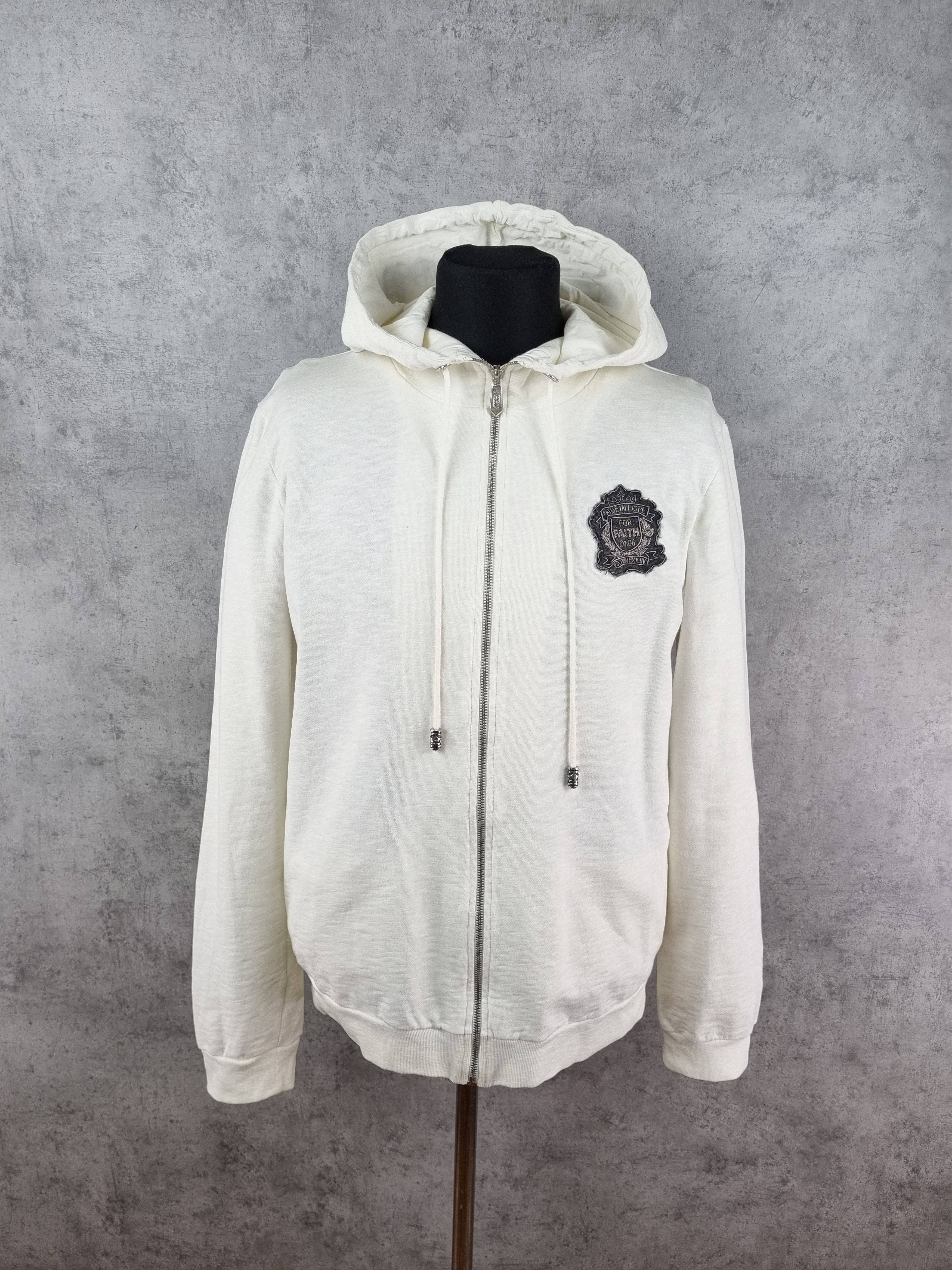 Faith Connexion Rare FAITH CONNEXION Zip up Hoodie Chrome Hearts Style Size US L / EU 52-54 / 3 - 22 Thumbnail