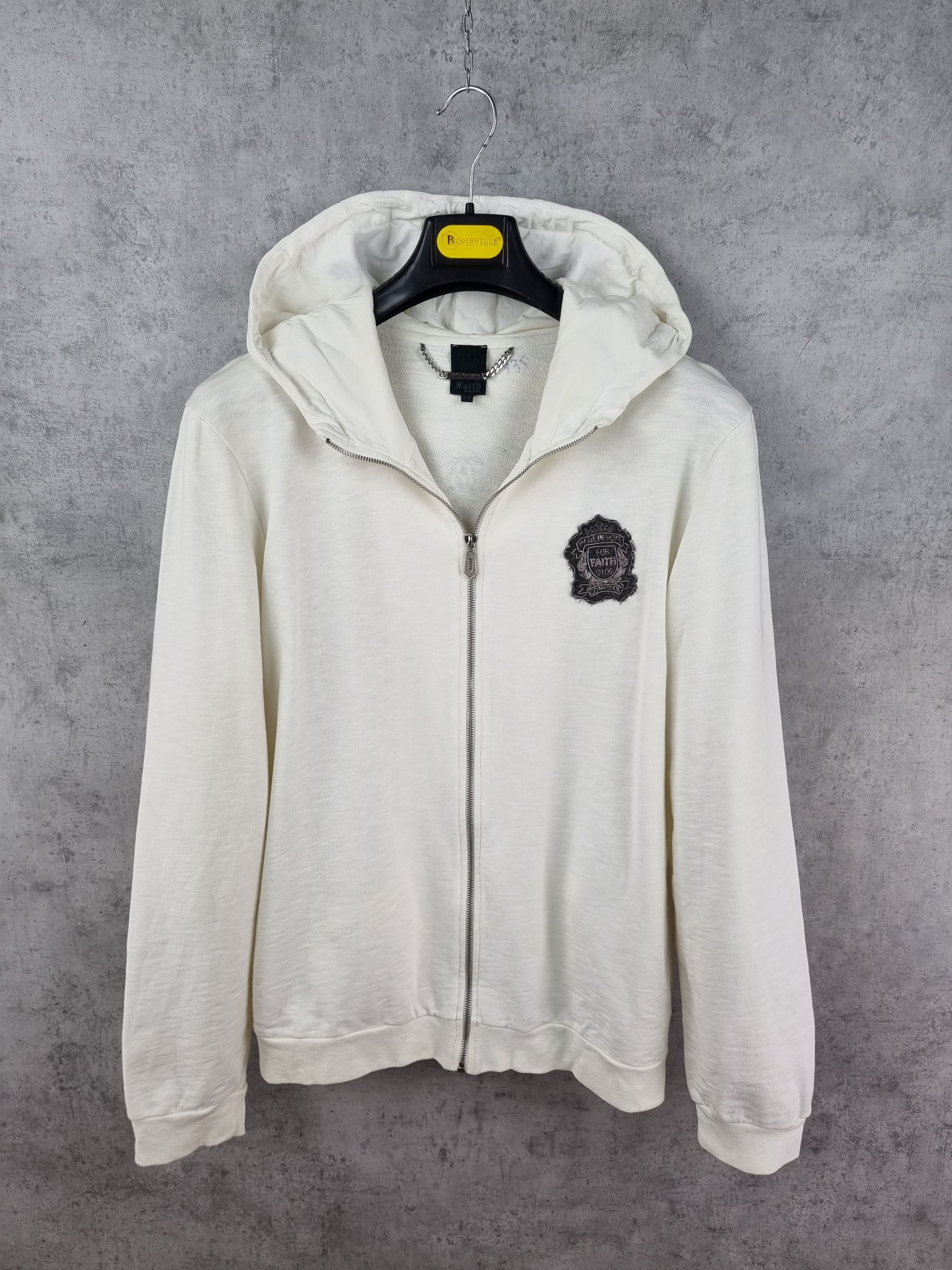 Faith Connexion Rare FAITH CONNEXION Zip up Hoodie Chrome Hearts Style Size US L / EU 52-54 / 3 - 21 Thumbnail