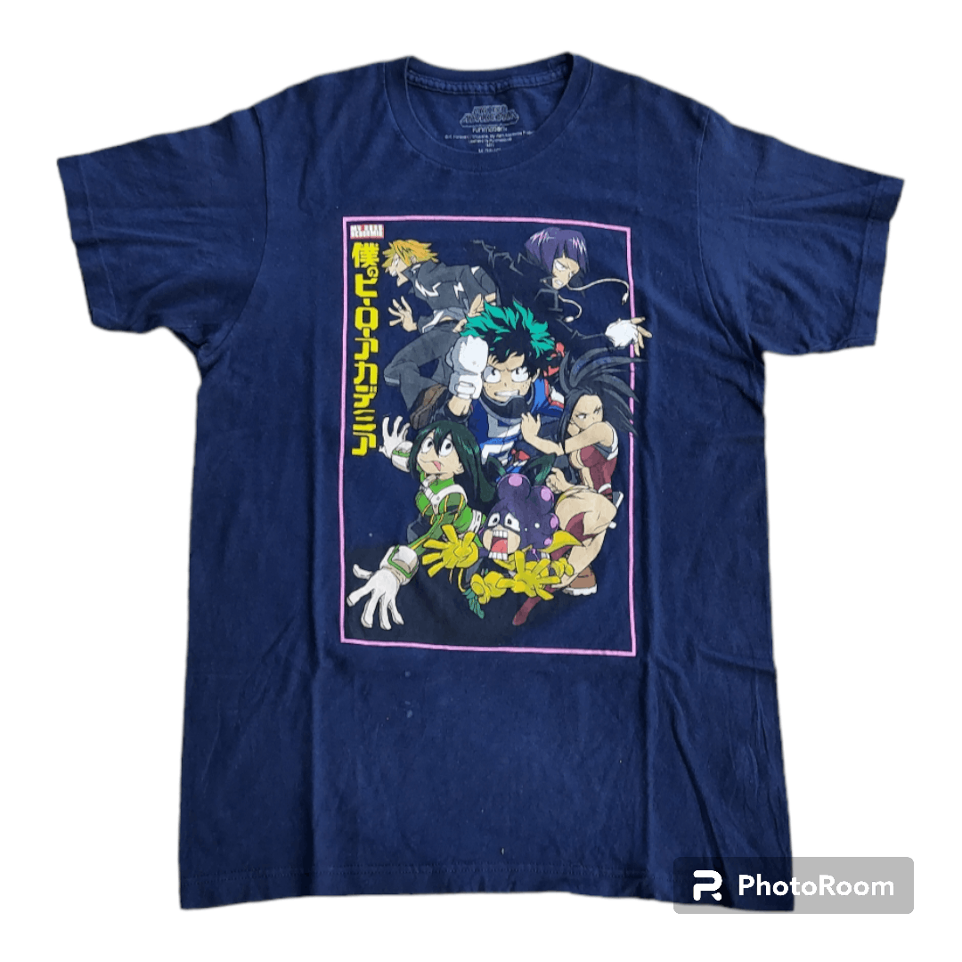 Anime × Vintage 💥My Hero Academia / Boku No Hero Academia T Shirt Size US M / EU 48-50 / 2 - 1 Thumbnail