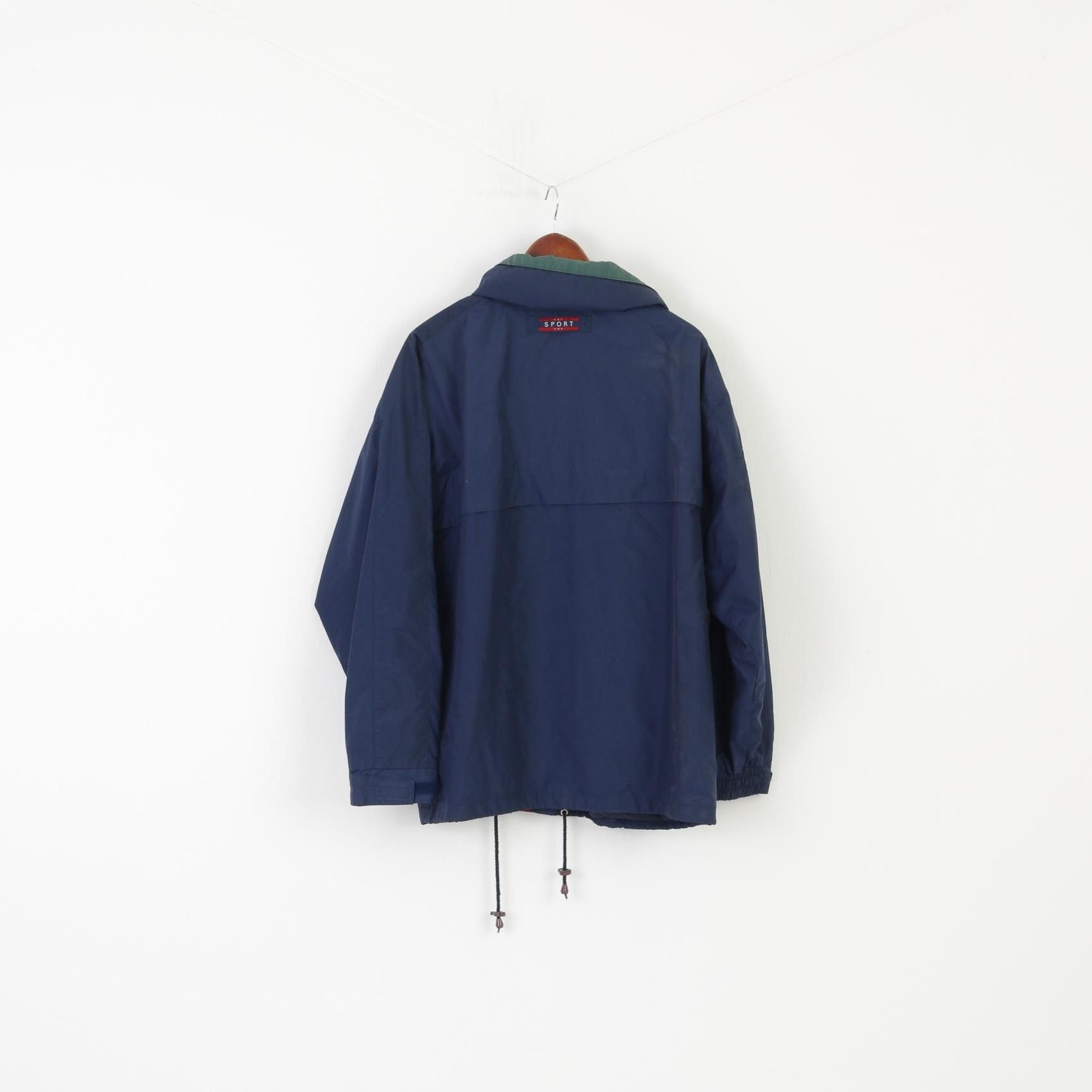 Vintage CBC Sport Men L Jacket Navy Hood American Classics 6874 Size US L / EU 52-54 / 3 - 8 Thumbnail
