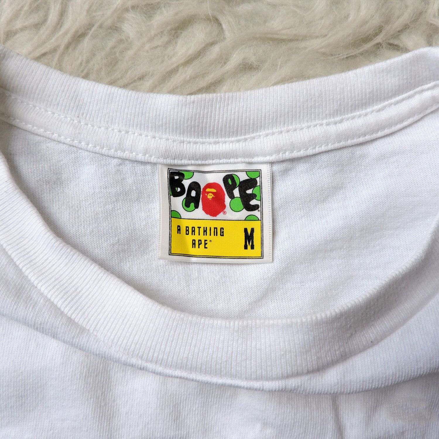 Bape BAPE 'APE SHALL NEVER KILL APE' CAMO TYPE T-SHIRT Size US M / EU 48-50 / 2 - 4 Thumbnail
