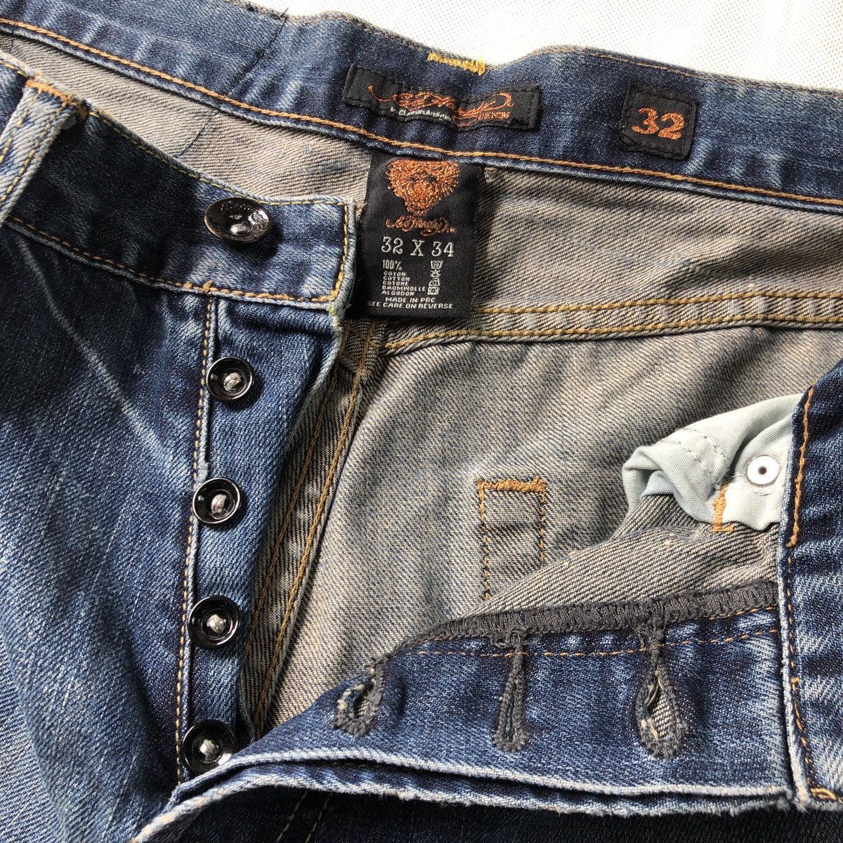 Christian Audigier Ed Hardy by Christian Audigier Jeans Size US 32 / EU 48 - 14 Thumbnail