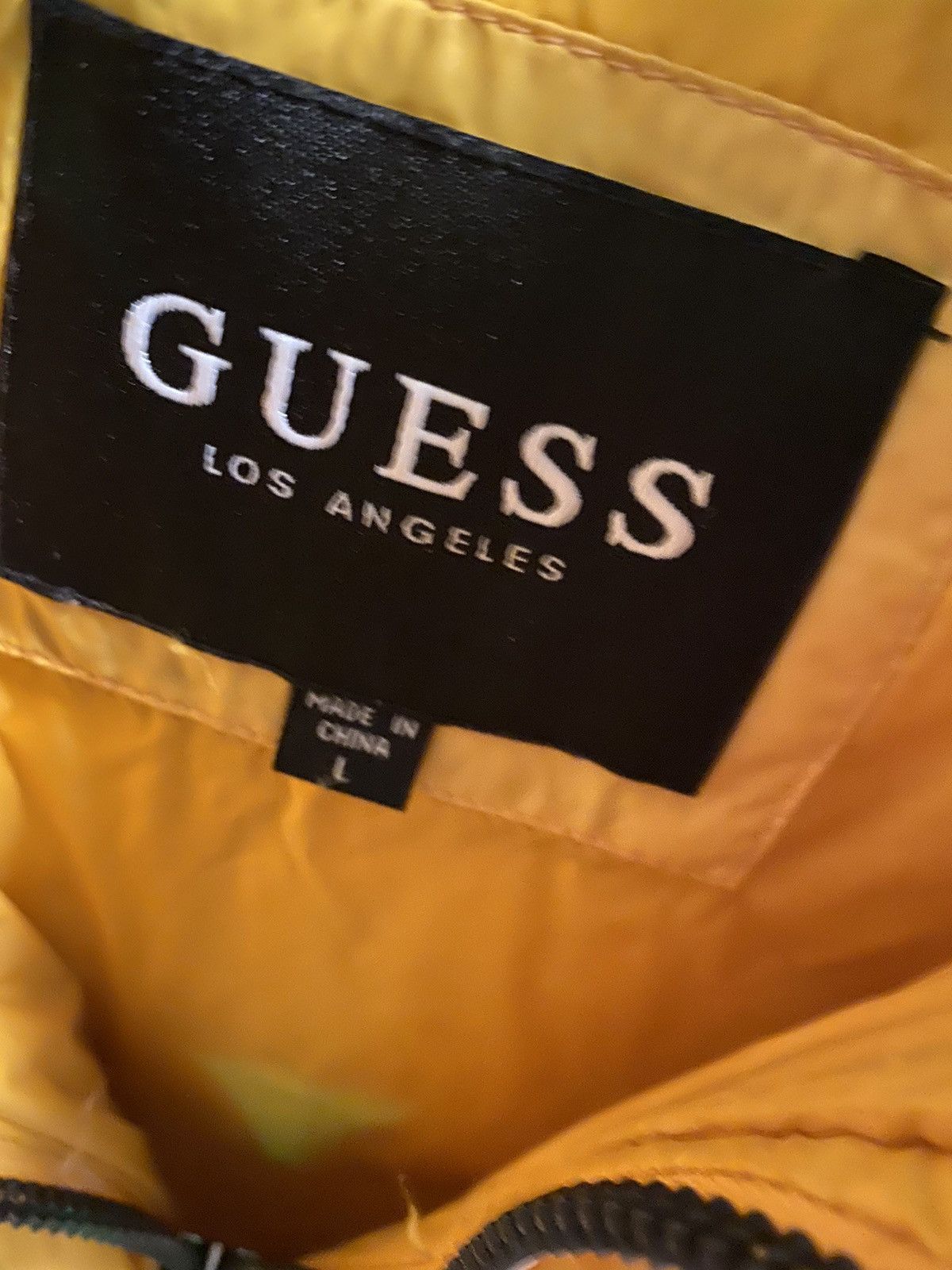 Guess Heavy Yellow Coat Size US L / EU 52-54 / 3 - 2 Thumbnail