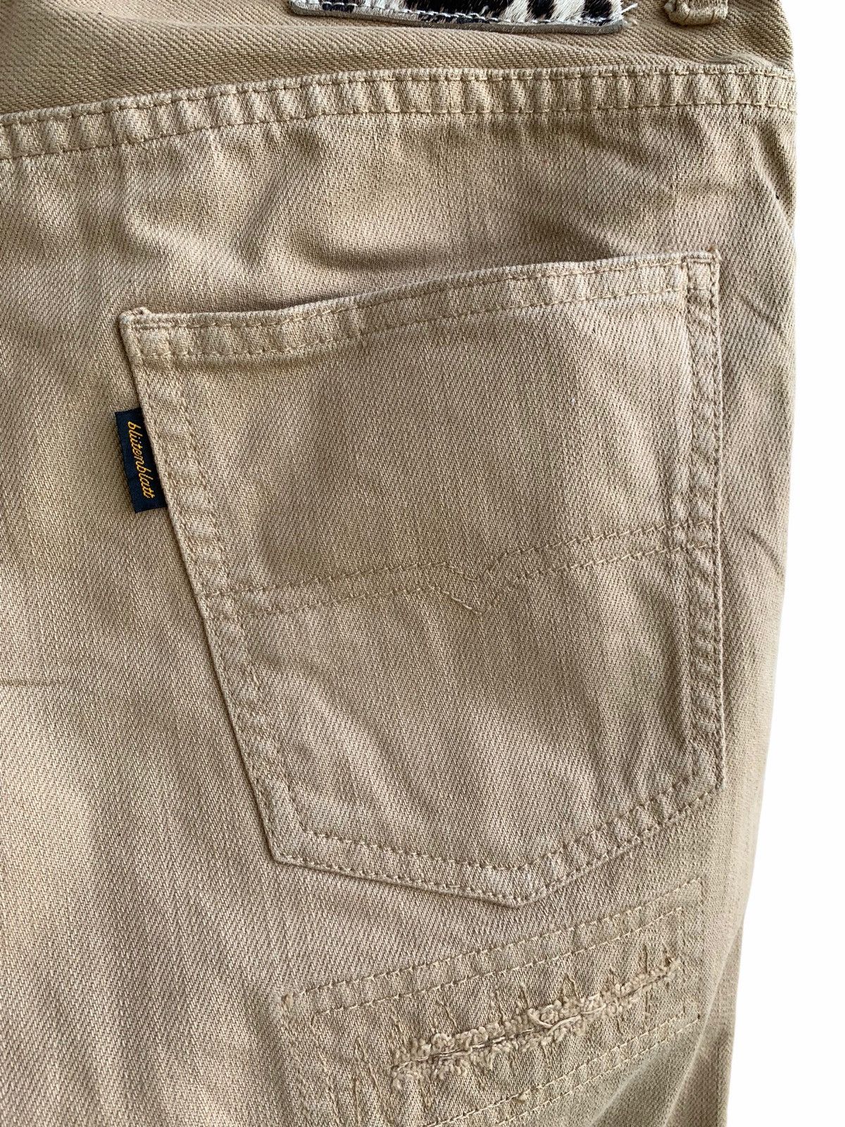 Japanese Brand Vintage japanese Brand Blutenblatt Patch Work pants Size US 33 - 8 Thumbnail