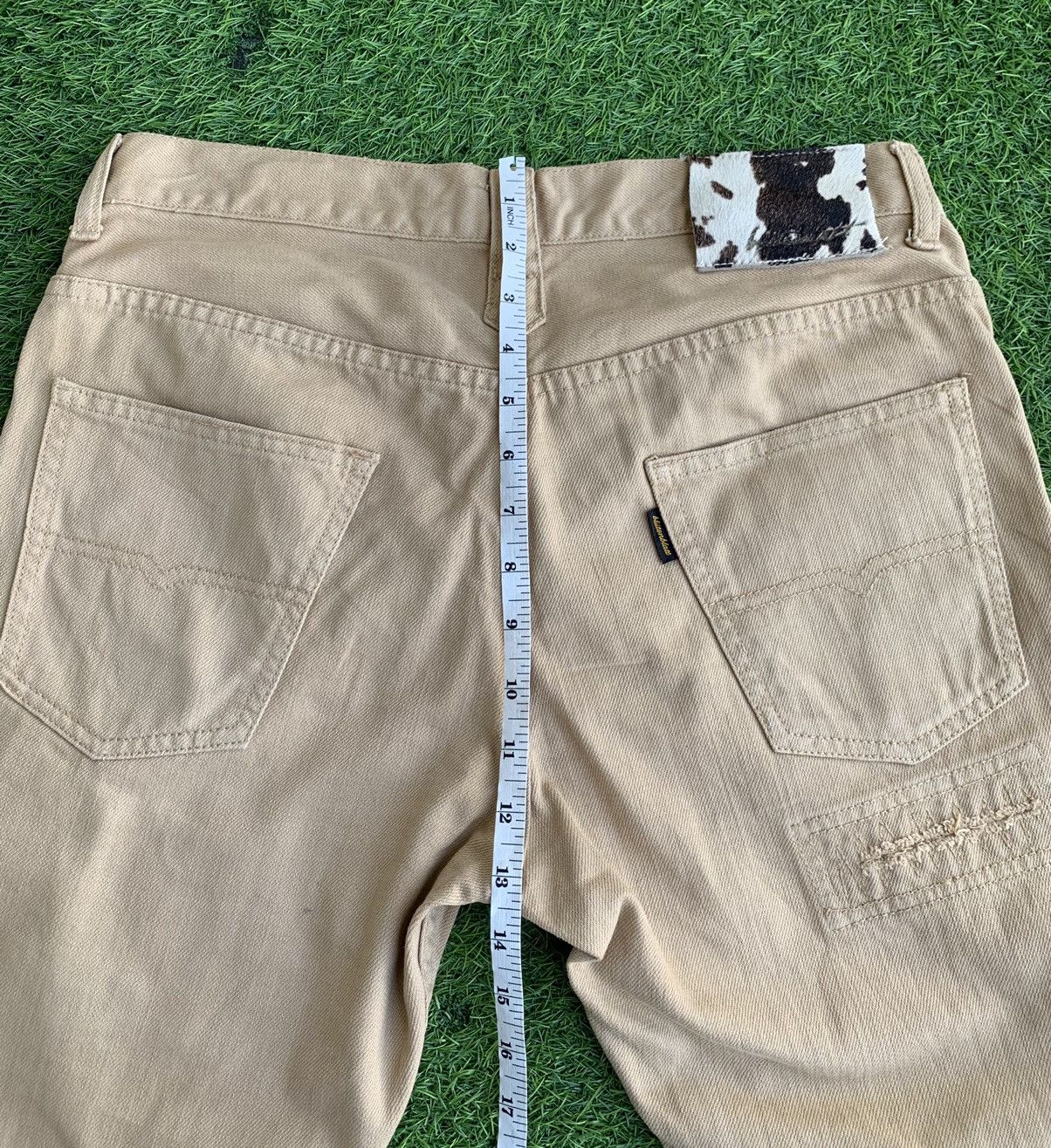 Japanese Brand Vintage japanese Brand Blutenblatt Patch Work pants Size US 33 - 14 Thumbnail