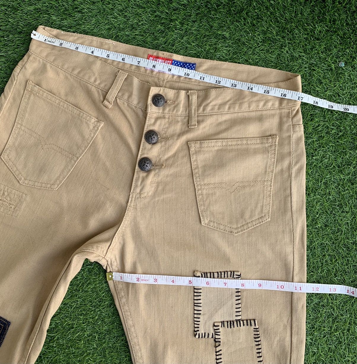 Japanese Brand Vintage japanese Brand Blutenblatt Patch Work pants Size US 33 - 12 Thumbnail