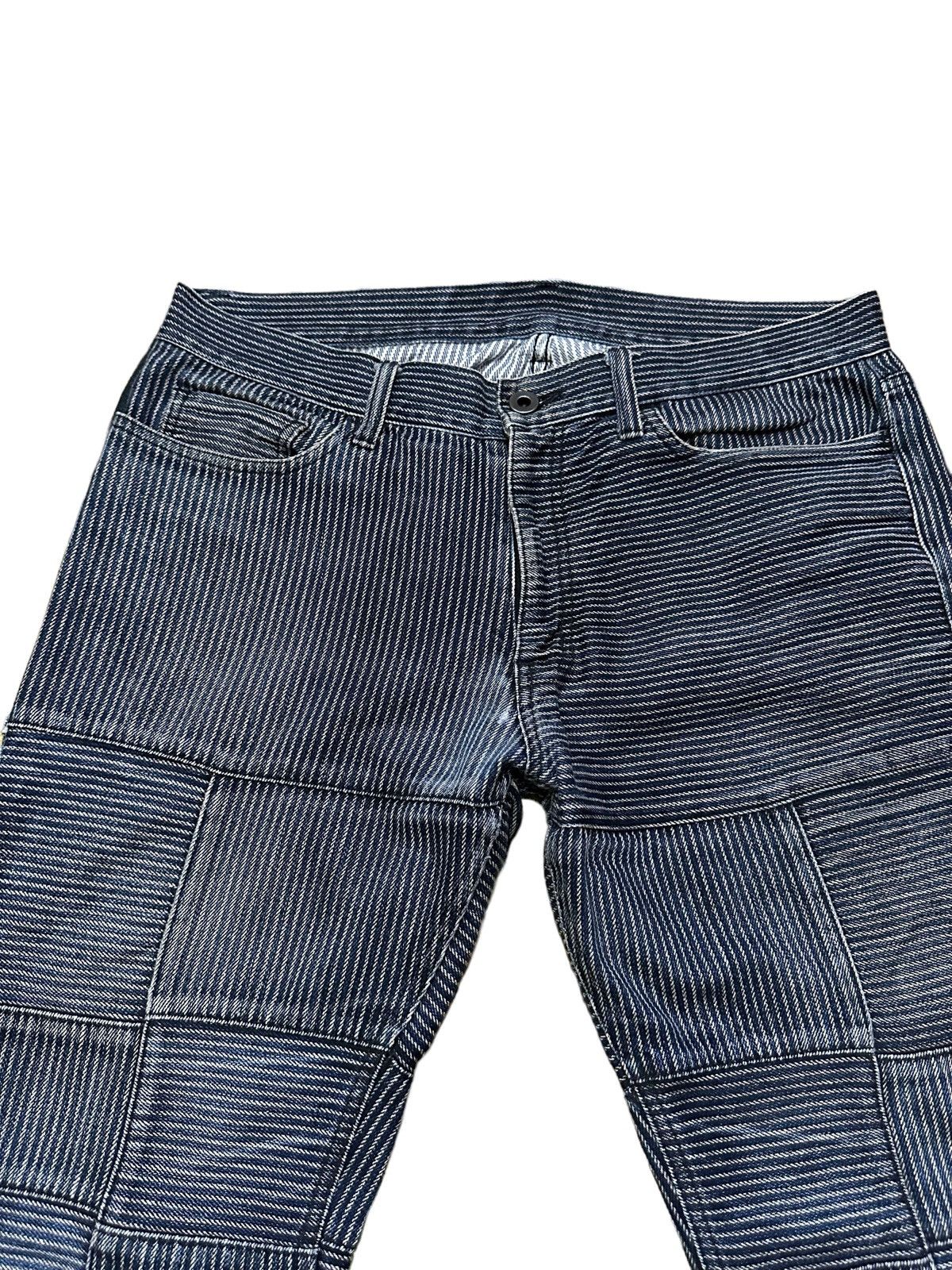 Hysteric Glamour Hysteric Glamour Inspired Rupert Hickory Patchwork Denim Size US 32 / EU 48 - 2 Thumbnail