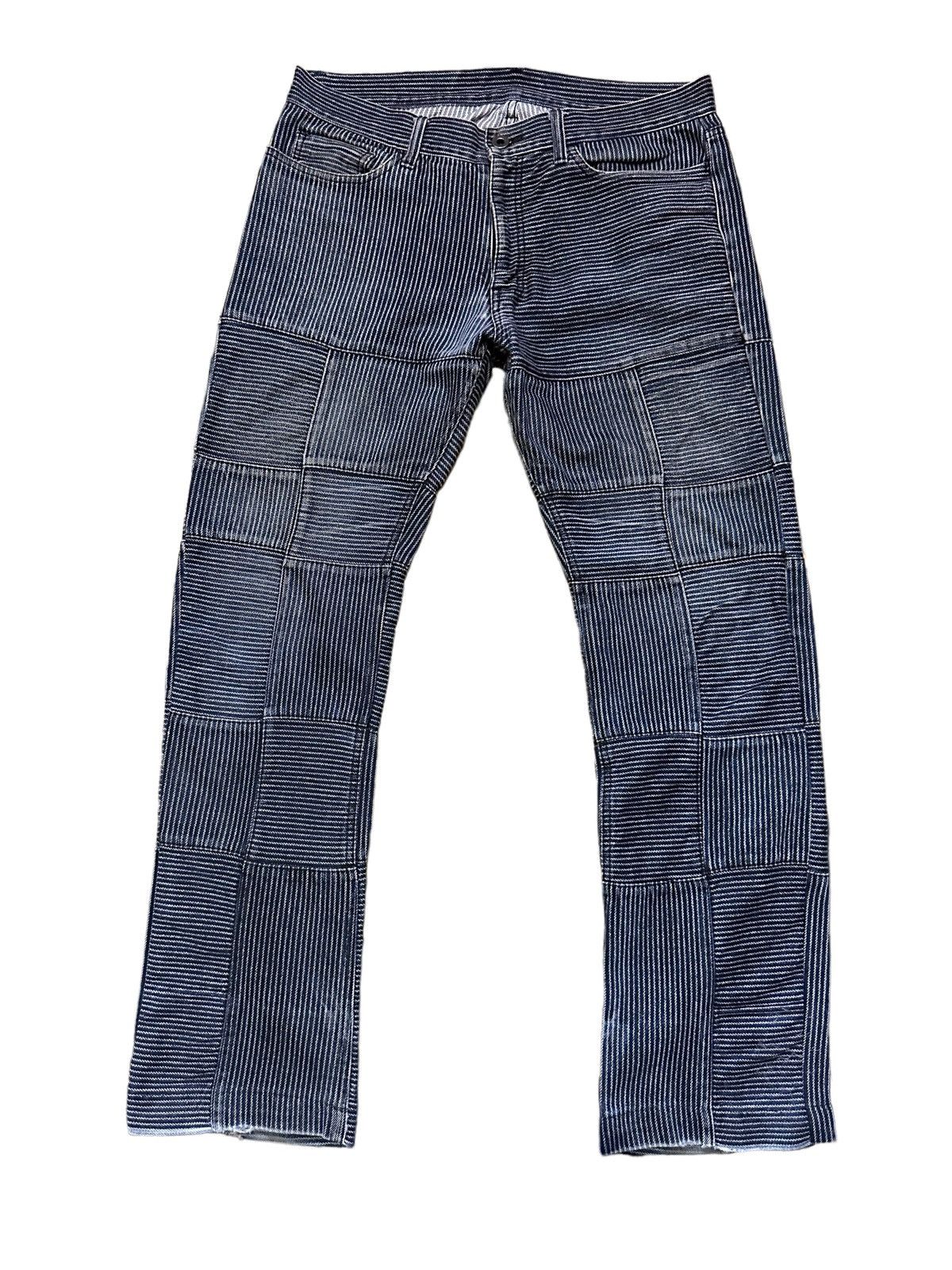 Hysteric Glamour Hysteric Glamour Inspired Rupert Hickory Patchwork Denim Size US 32 / EU 48 - 1 Thumbnail