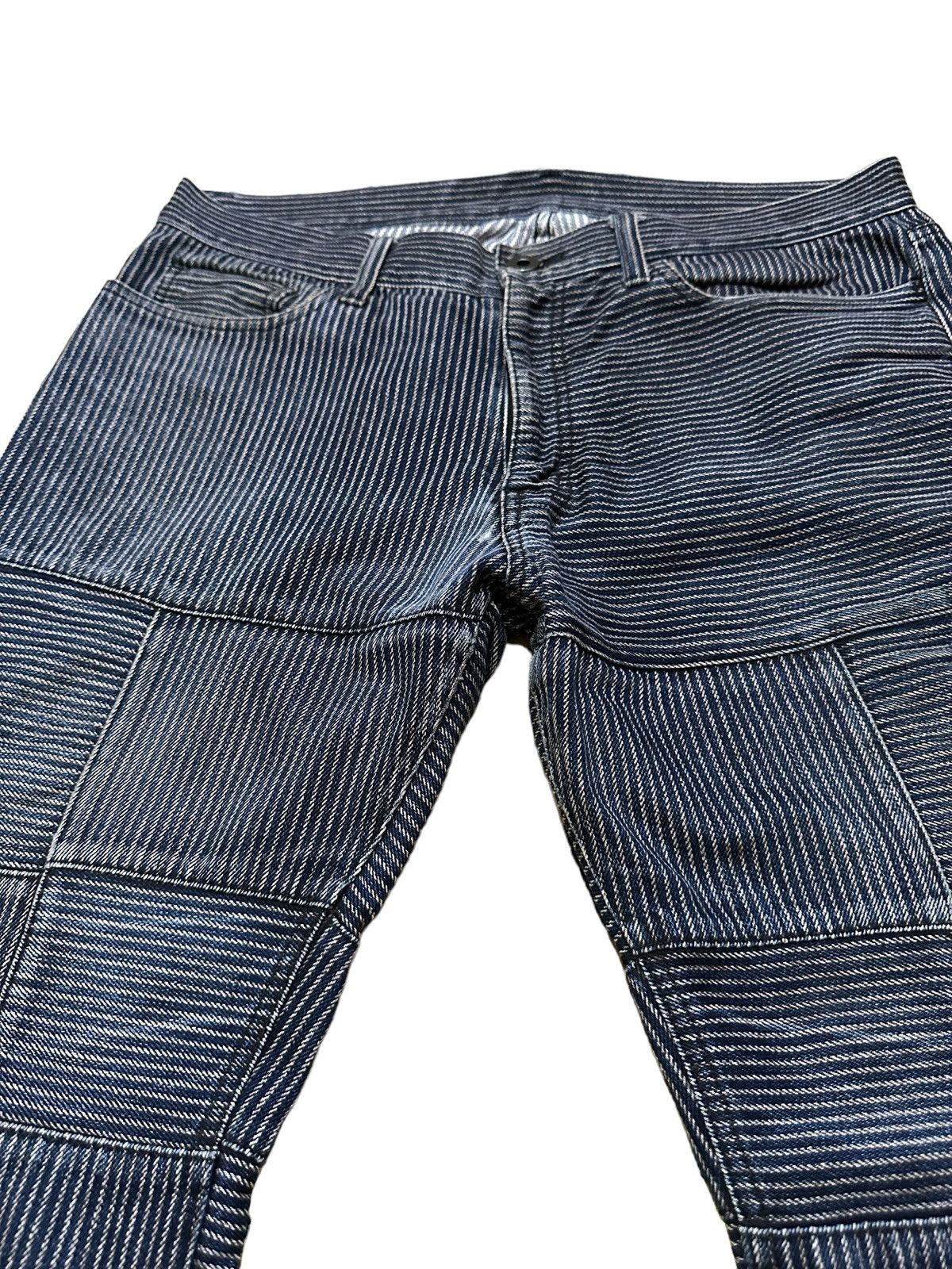Hysteric Glamour Hysteric Glamour Inspired Rupert Hickory Patchwork Denim Size US 32 / EU 48 - 7 Thumbnail