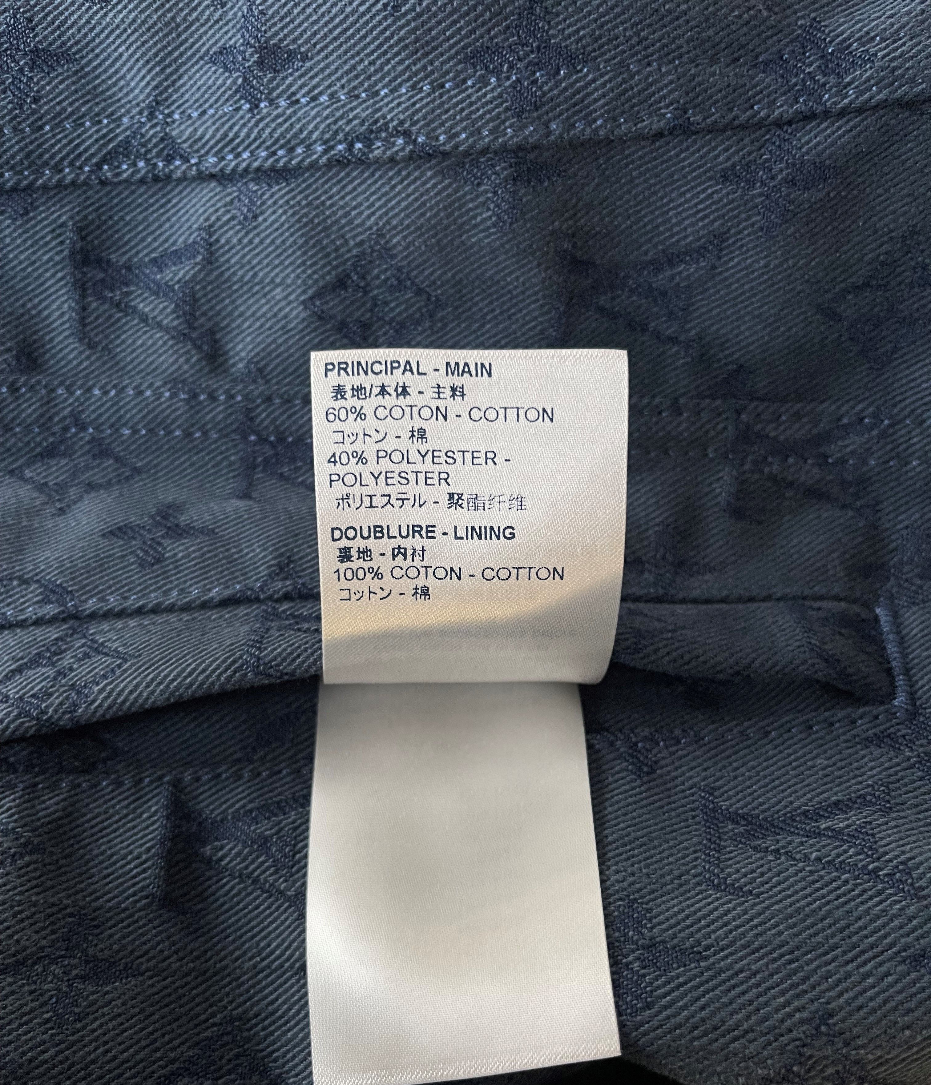 Louis Vuitton Louis Vuitton Blue Monogram Denim Jacket Size US M / EU 48-50 / 2 - 5 Thumbnail
