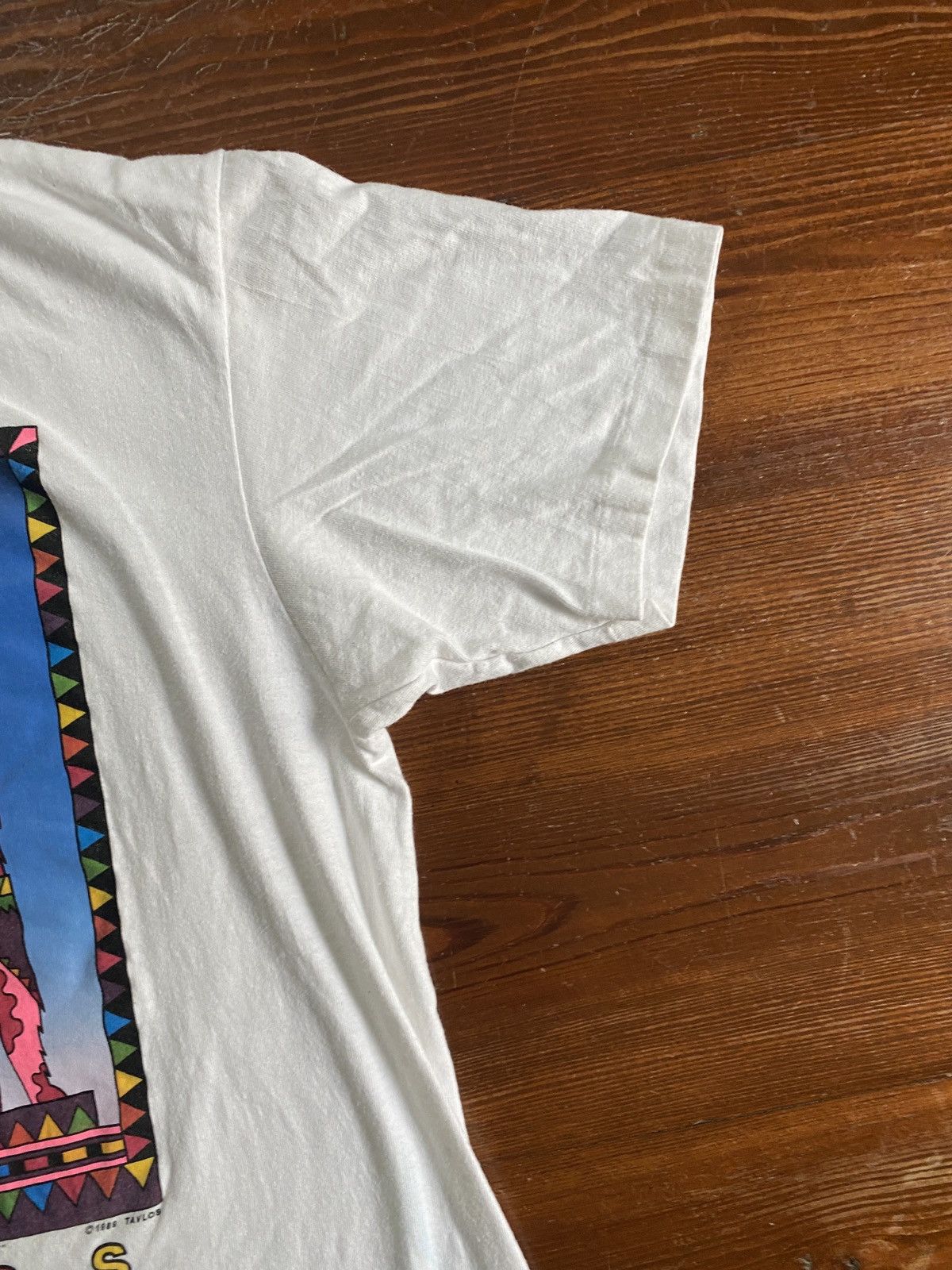 Hanes Vintage ‘89 Tavlos New Mexico Art Gallery Single Stitch Tee Size US M / EU 48-50 / 2 - 9 Thumbnail