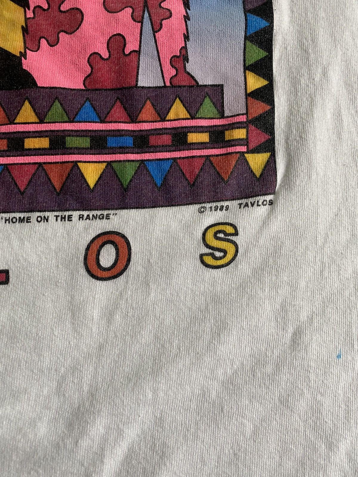 Hanes Vintage ‘89 Tavlos New Mexico Art Gallery Single Stitch Tee Size US M / EU 48-50 / 2 - 5 Thumbnail