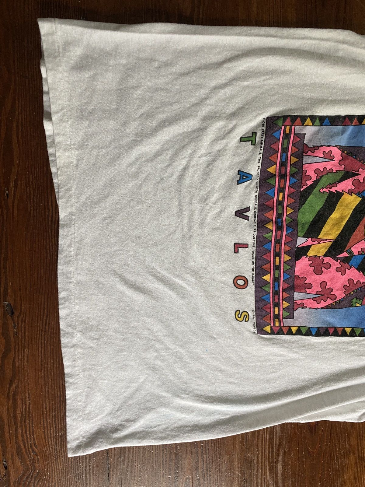 Hanes Vintage ‘89 Tavlos New Mexico Art Gallery Single Stitch Tee Size US M / EU 48-50 / 2 - 11 Thumbnail