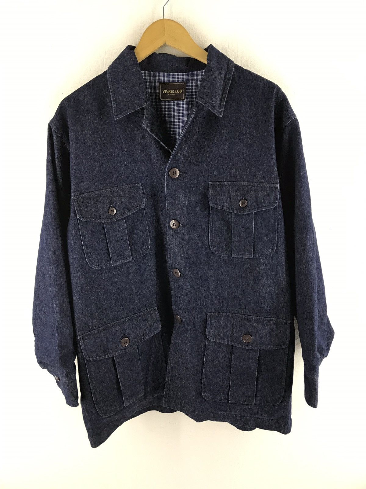 Japanese Brand Vivreclub Chore WorkWear Jacket made in japan Size US M / EU 48-50 / 2 - 2 Thumbnail