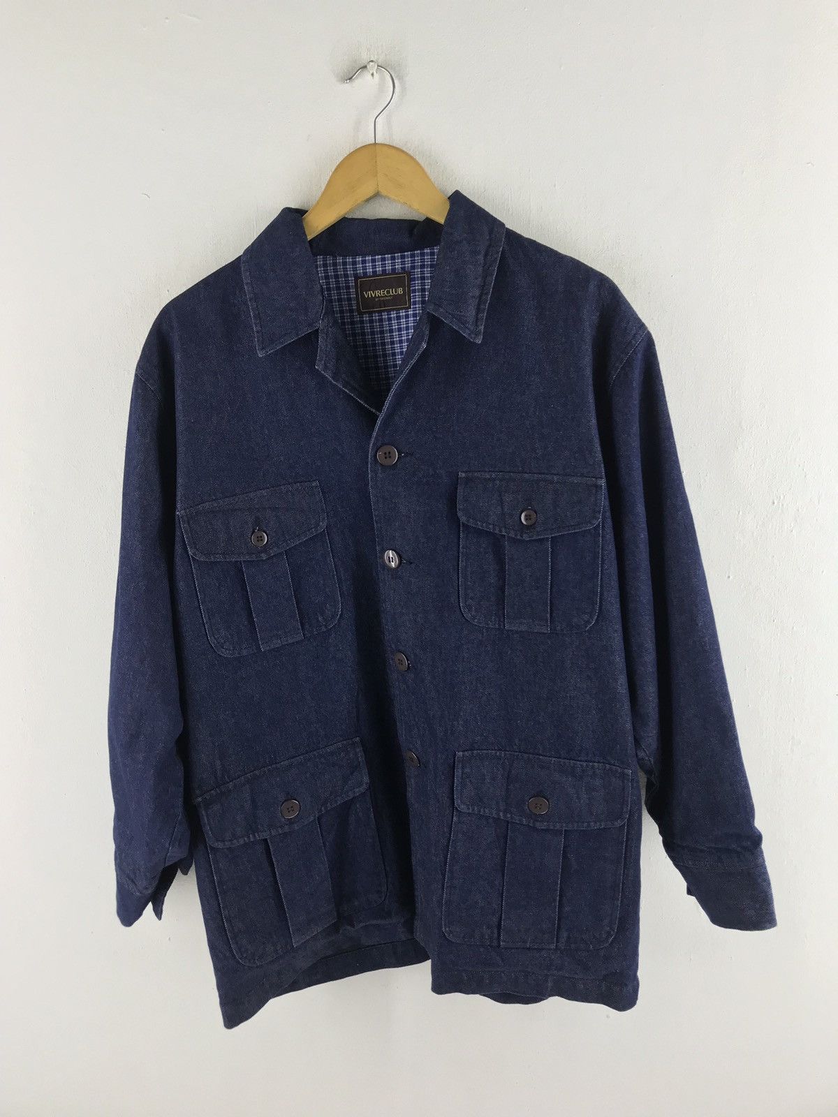 Japanese Brand Vivreclub Chore WorkWear Jacket made in japan Size US M / EU 48-50 / 2 - 1 Thumbnail