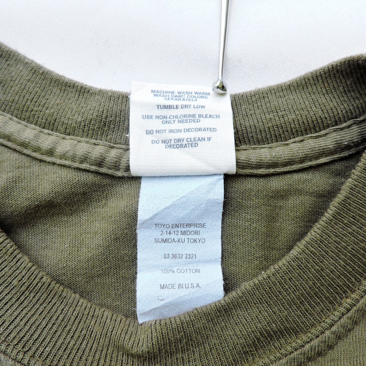 Buzz Rickson's 'IN HOC SIGNO VINCES' BOMBER BARONS JUNGLE AIR FORCE T-SHIRT Size US XS / EU 42 / 0 - 4 Thumbnail