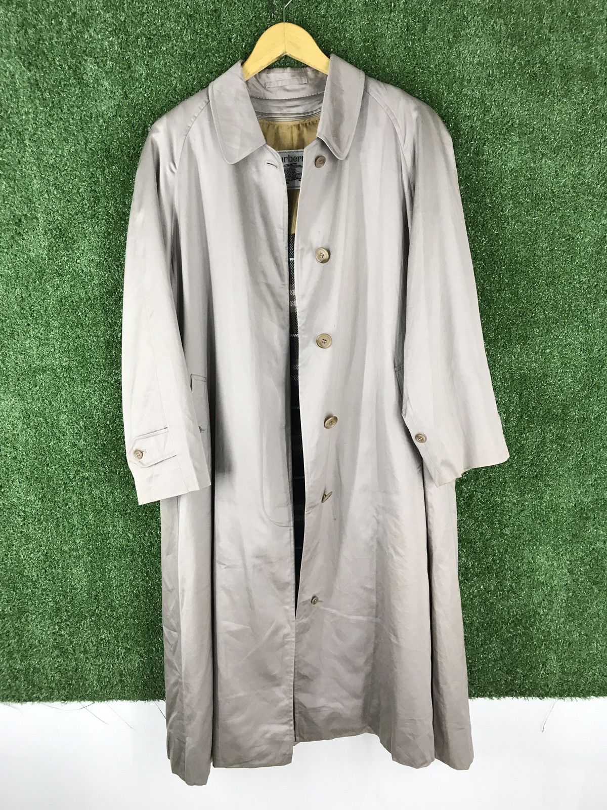 Burberry × Burberry Prorsum 🔊🔥FINAL DROP🔥Burberry nova check wool lining trech coat Size US L / EU 52-54 / 3 - 1 Thumbnail
