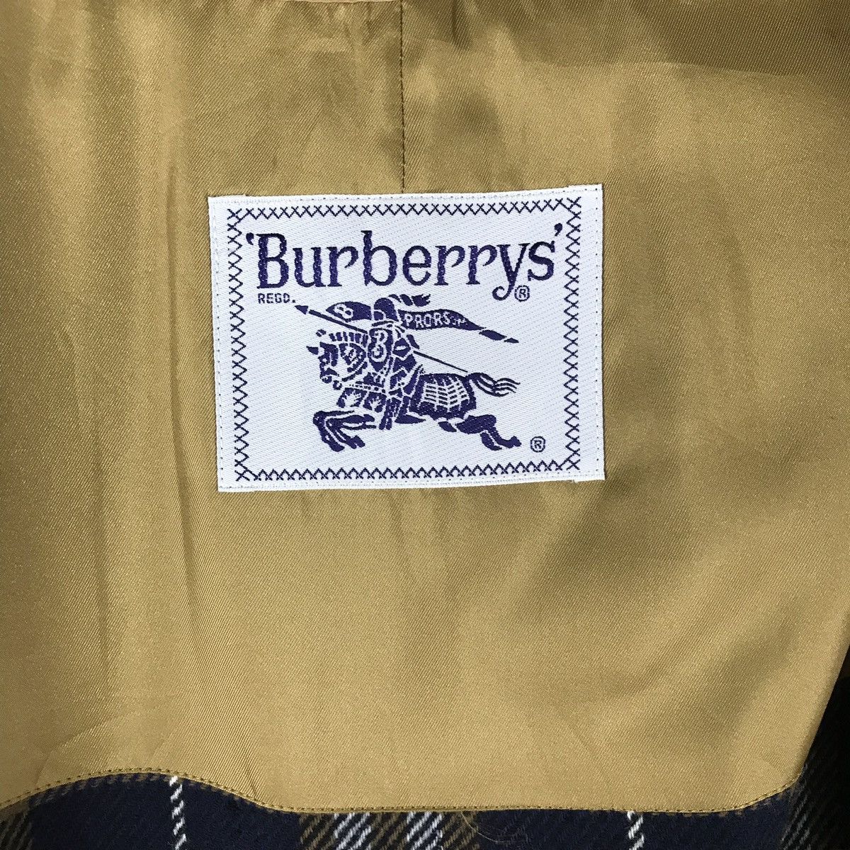 Burberry × Burberry Prorsum 🔊🔥FINAL DROP🔥Burberry nova check wool lining trech coat Size US L / EU 52-54 / 3 - 6 Thumbnail