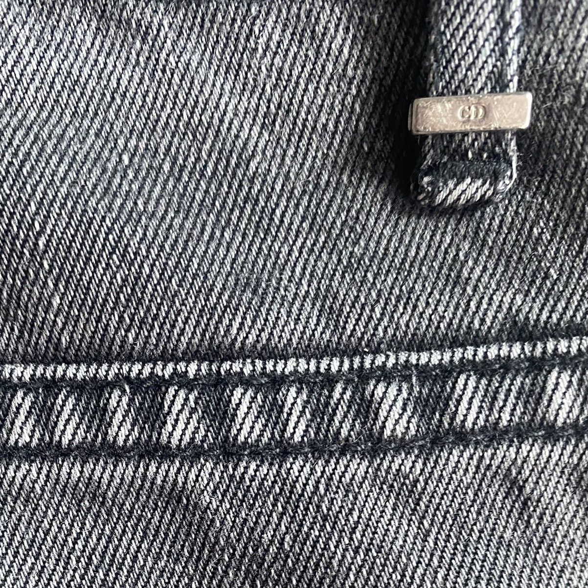 Dior Dior Homme Black Wash Repair Knees Jeans Size US 30 / EU 46 - 6 Thumbnail
