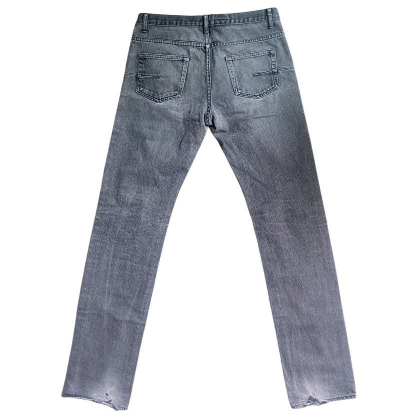 Dior Dior Homme Black Wash Repair Knees Jeans Size US 30 / EU 46 - 2 Thumbnail