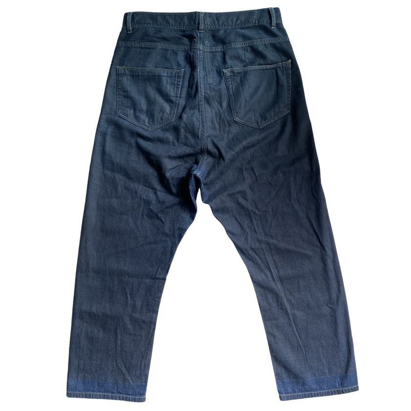 Rick Owens Black Coated Wax Cropped Denim Jeans Size US 30 / EU 46 - 2 Thumbnail