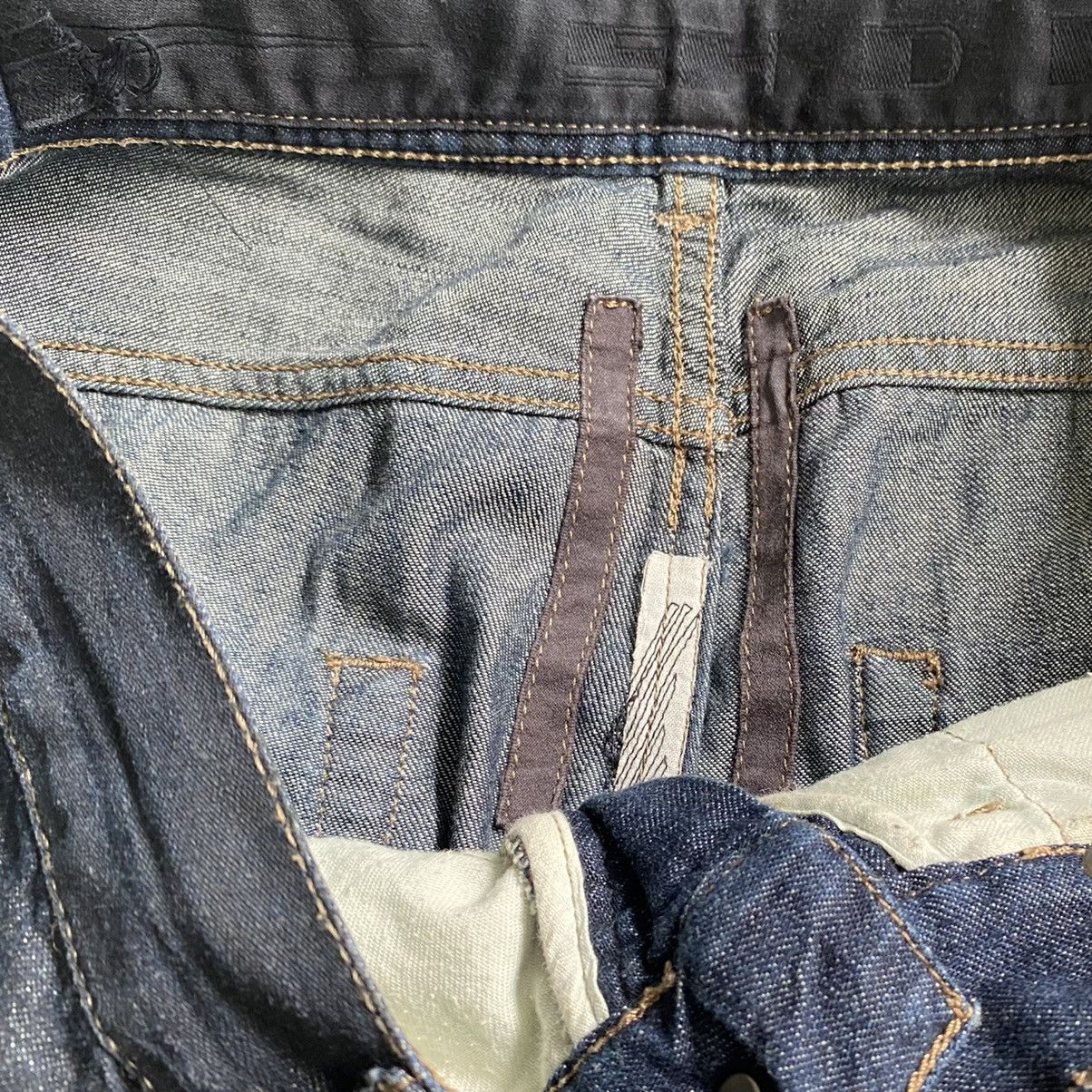Rick Owens Black Coated Wax Cropped Denim Jeans Size US 30 / EU 46 - 4 Thumbnail