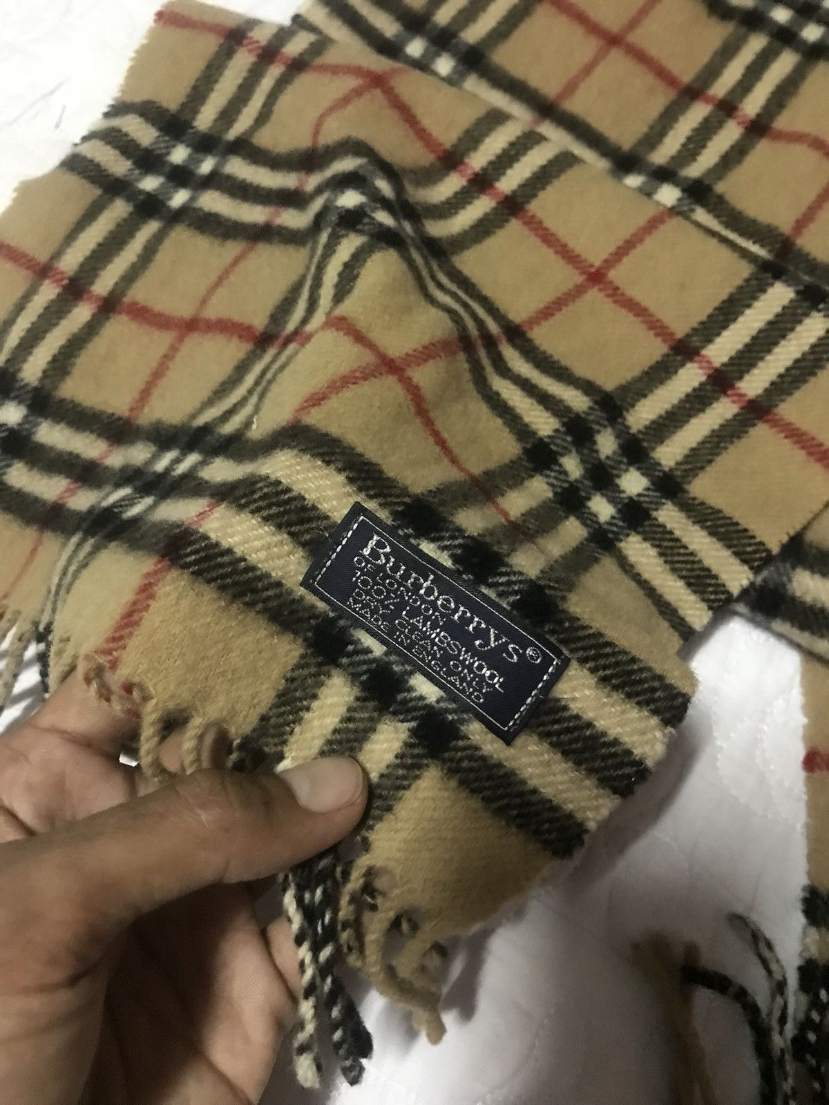 Burberry 🔥💢FINAL DROP💢🔥 Burberry Nova Check Lambswoll Size ONE SIZE - 4 Thumbnail