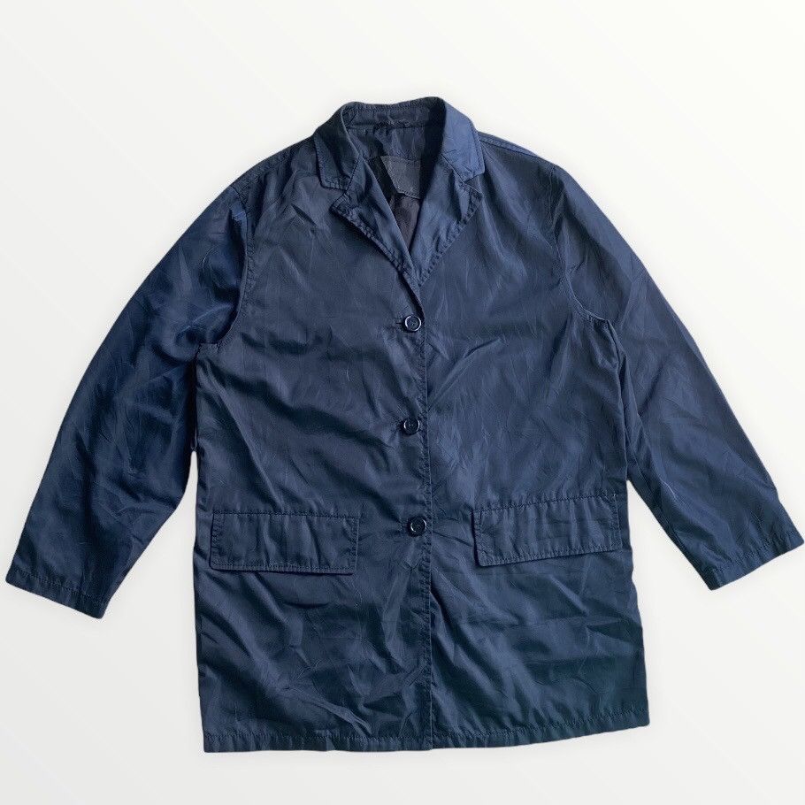 Prada Prada Nylon Oversize Blazer Size US S / EU 44-46 / 1 - 1 Thumbnail